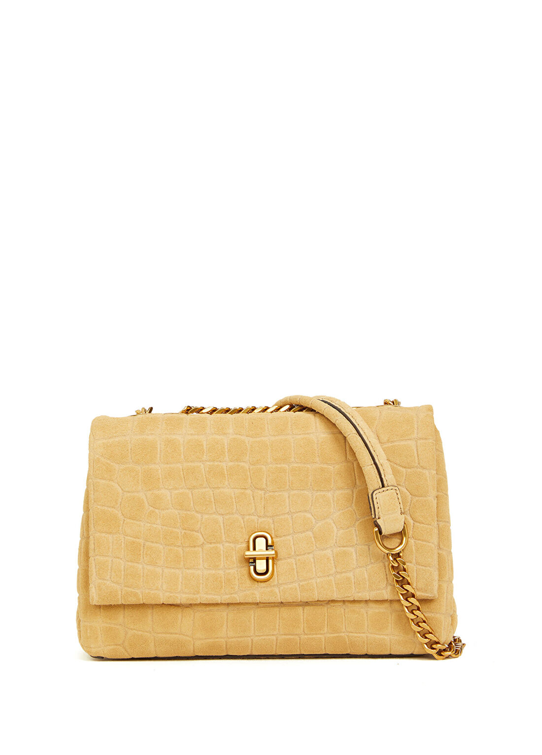 Marc Jacobs The Suede Croc Slim Dual Convertible Süet Çanta