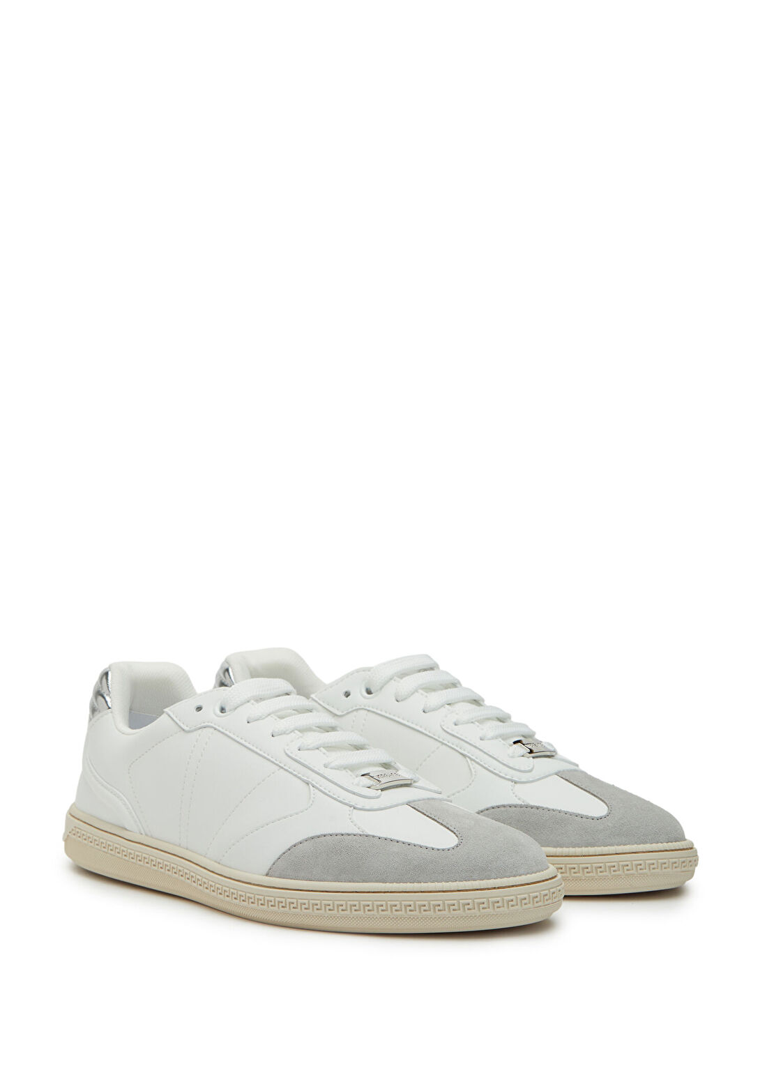 Versace Beyaz Gri Kadın Sneaker görsel 2