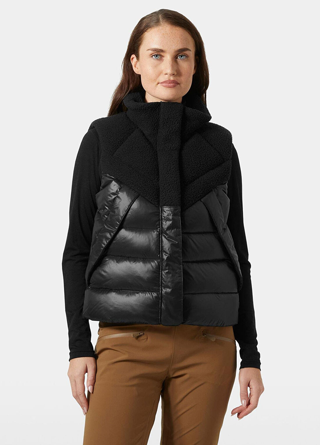 Helly Hansen W Bliss Down Black Regular Fit Kadın Şişme Yelek görsel 2