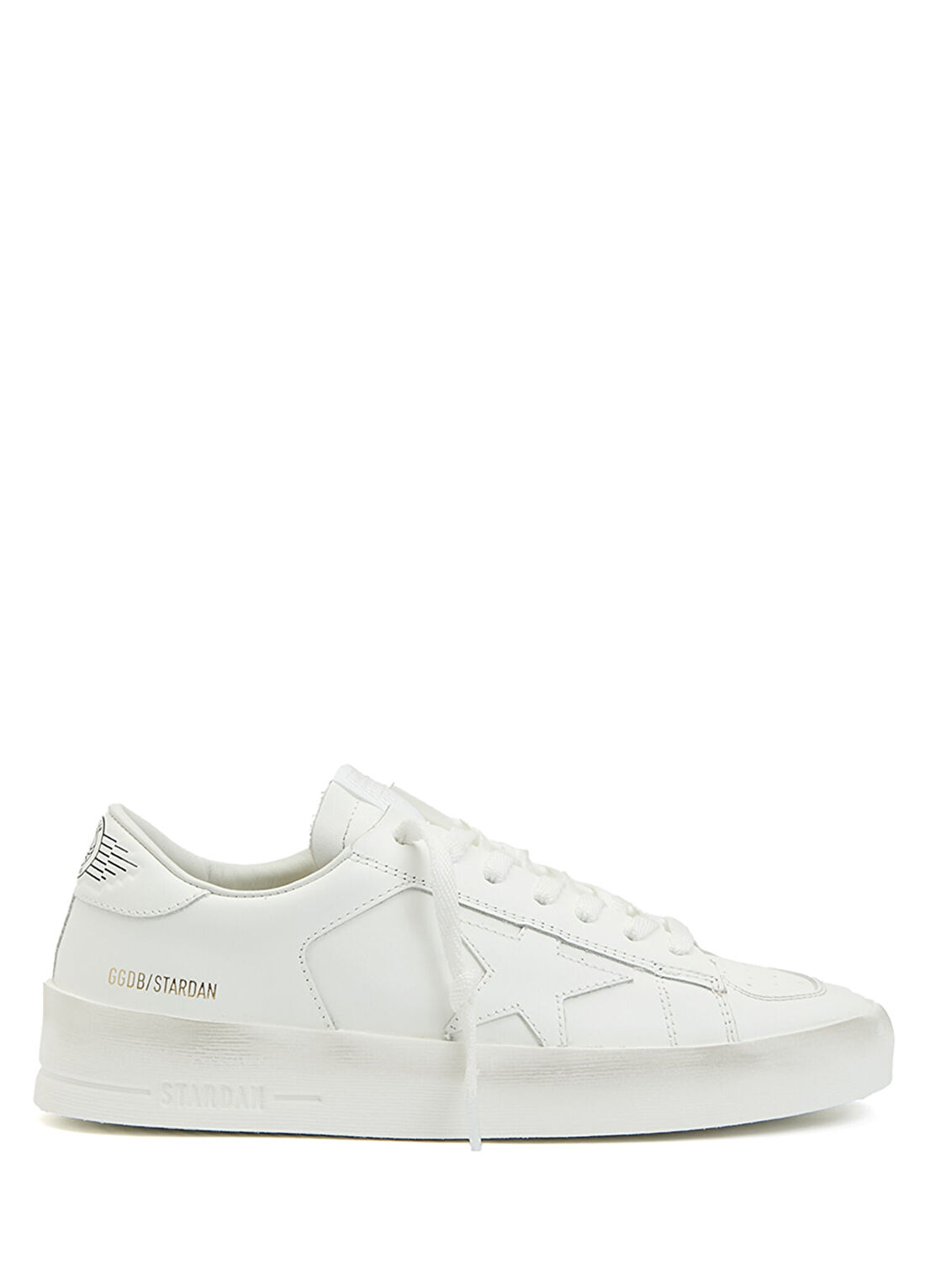 Golden Goose Stardan Beyaz Kadın Deri Sneaker
