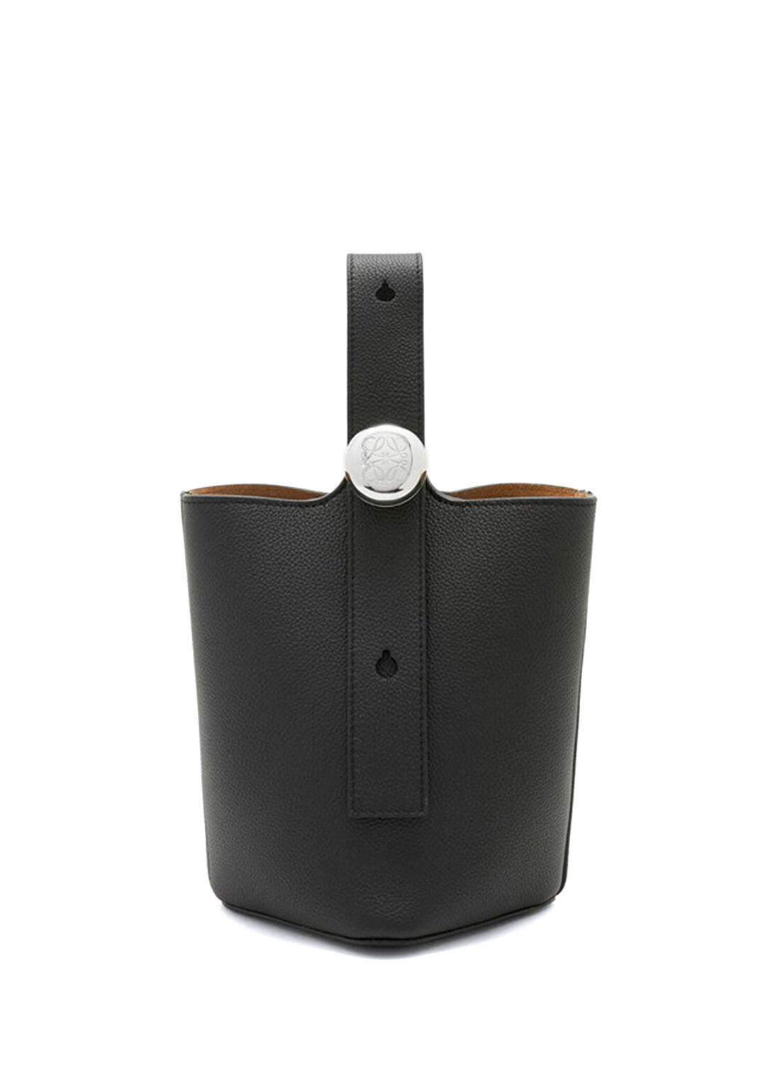 Loewe Mini Pebble Siyah Kadın Deri Çanta
