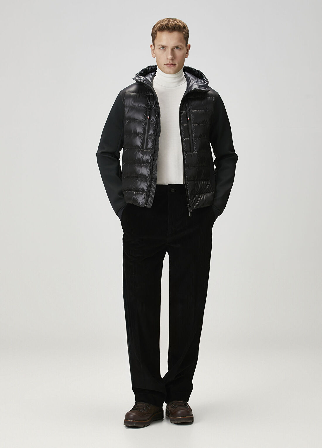Moncler Siyah Kadife Pantolon