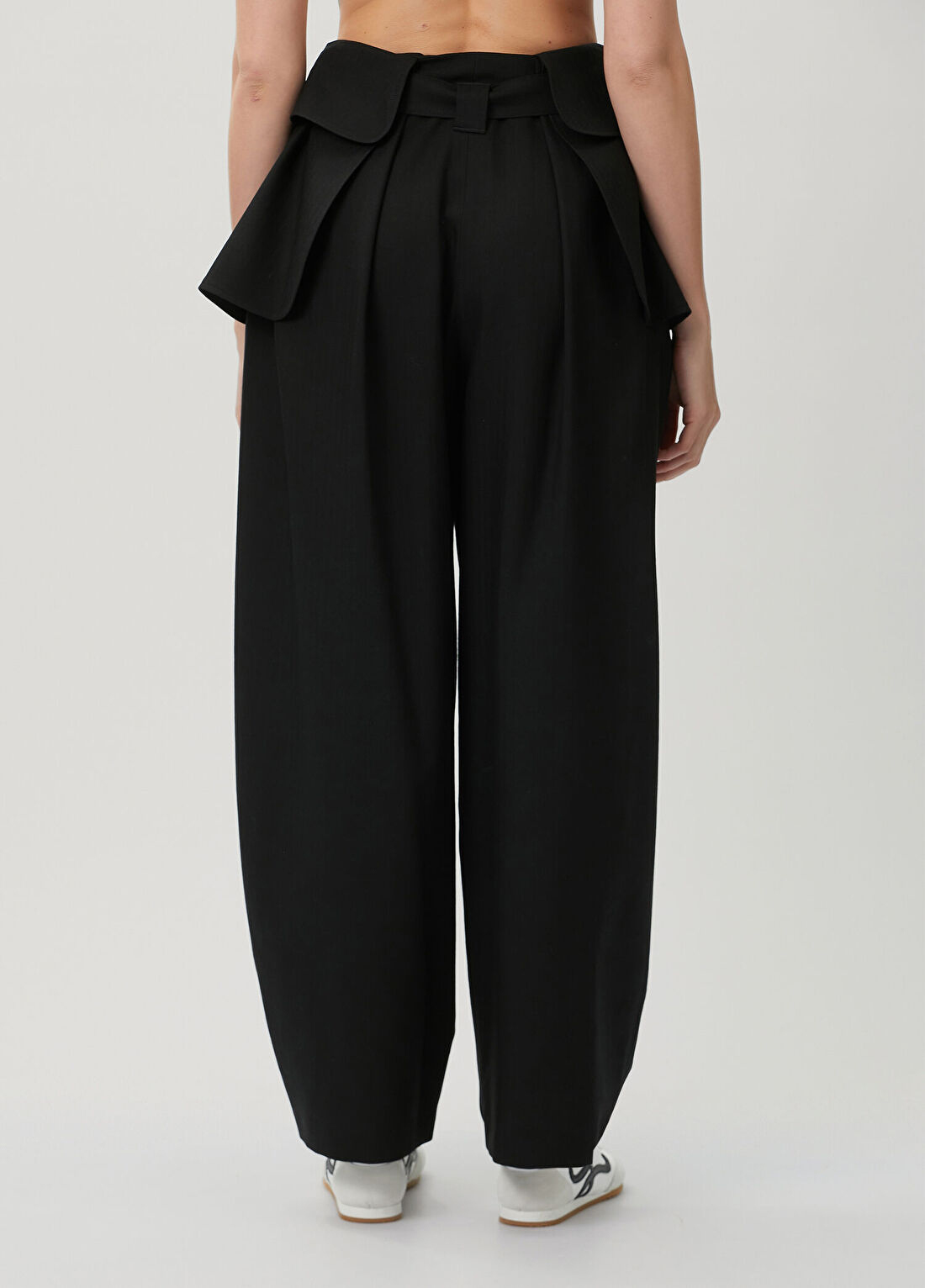 Loewe Siyah Wide Leg Pantolon görsel 4