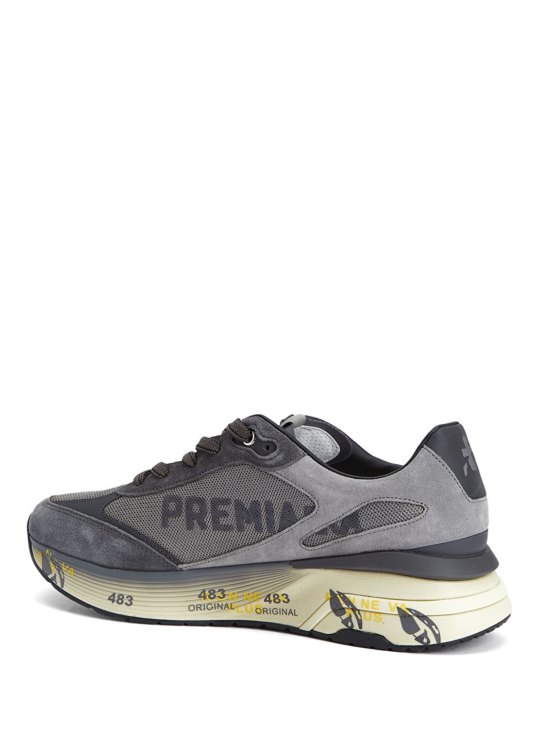 Premiata Gri Erkek Sneaker görsel 3
