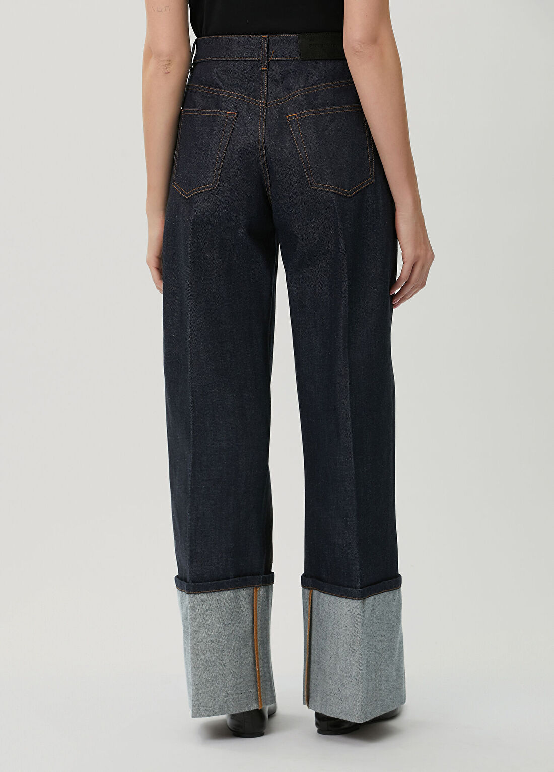 Givenchy Koyu Mavi Jean Pantolon görsel 4