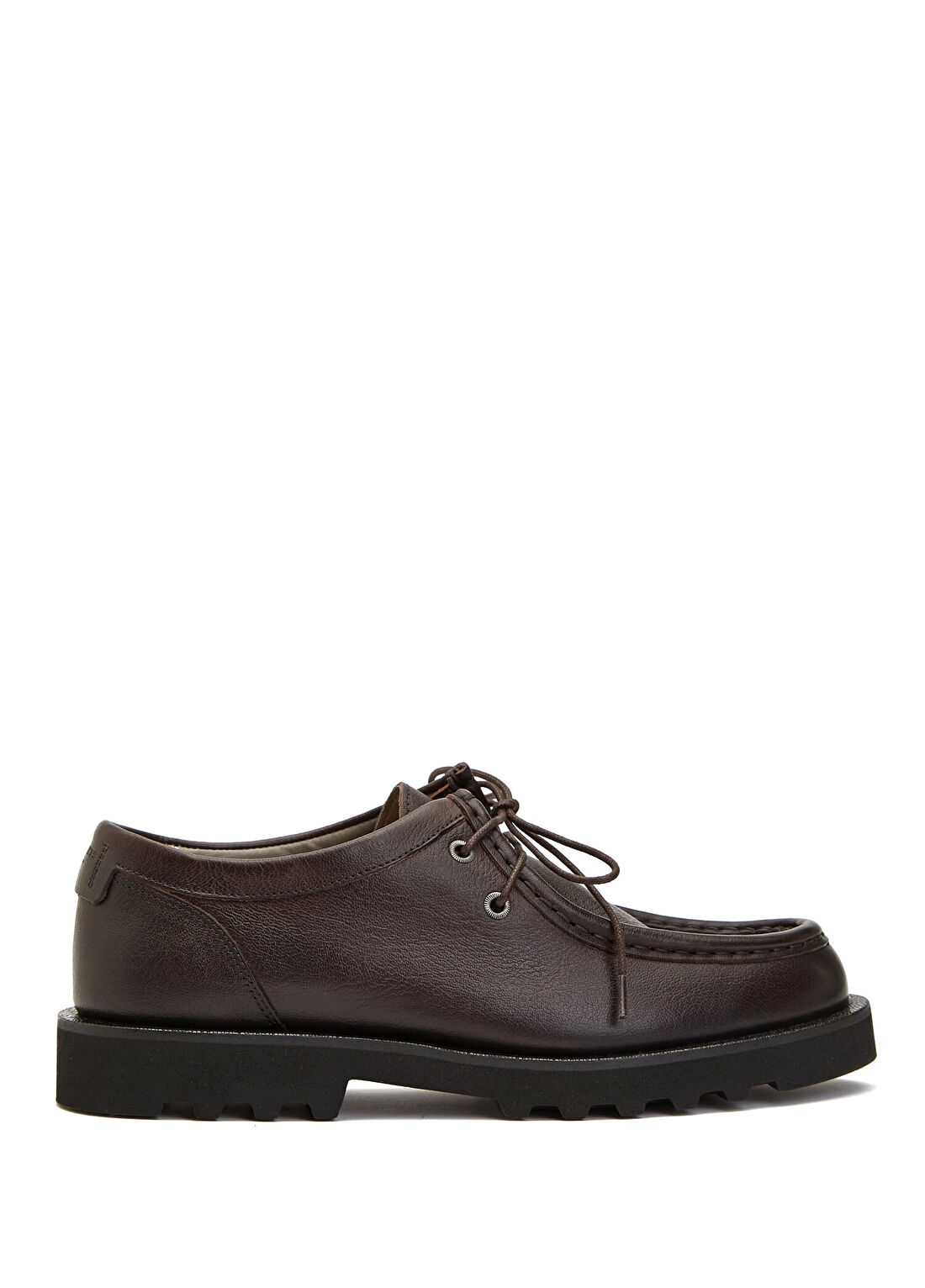 AllSaints Skiff Bordo Erkek Deri Loafer