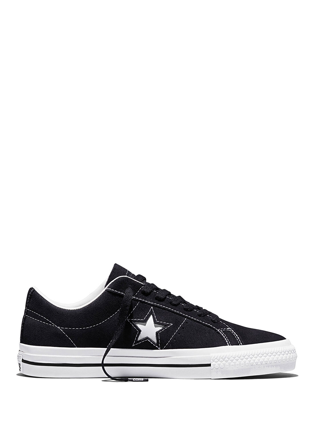 Converse Cons One Star Pro Siyah Süet Unisex Sneaker