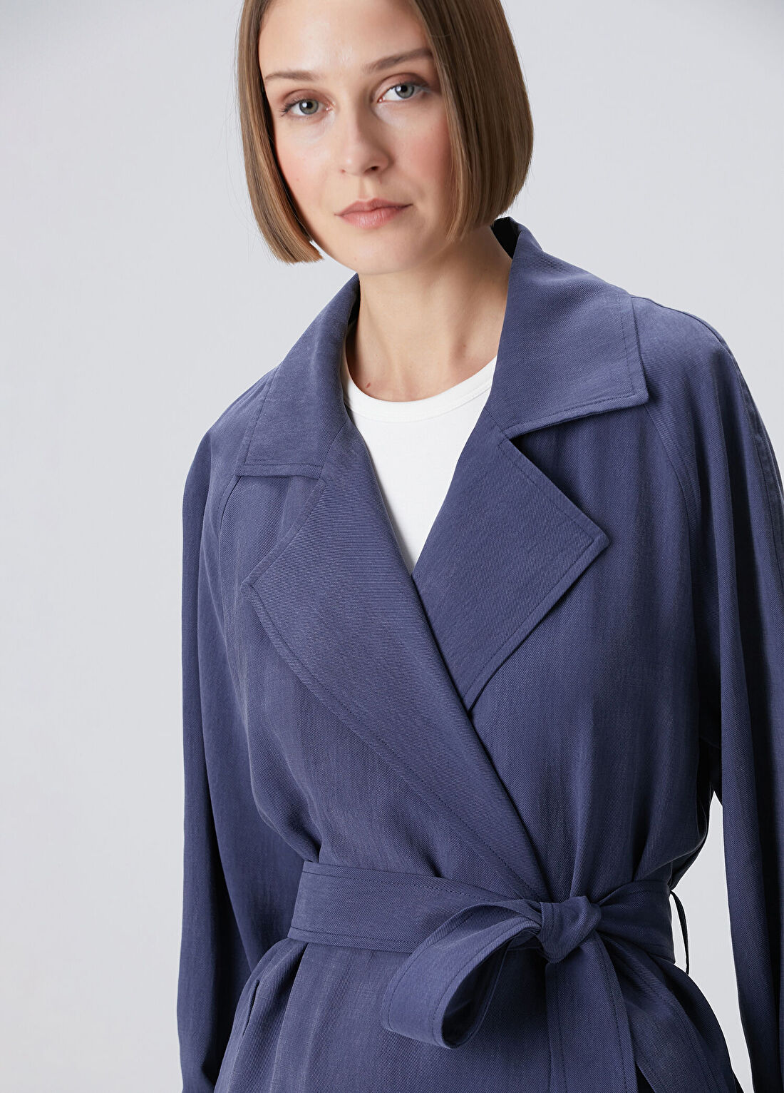 Beymen Collection Mavi Pardösü görsel 2