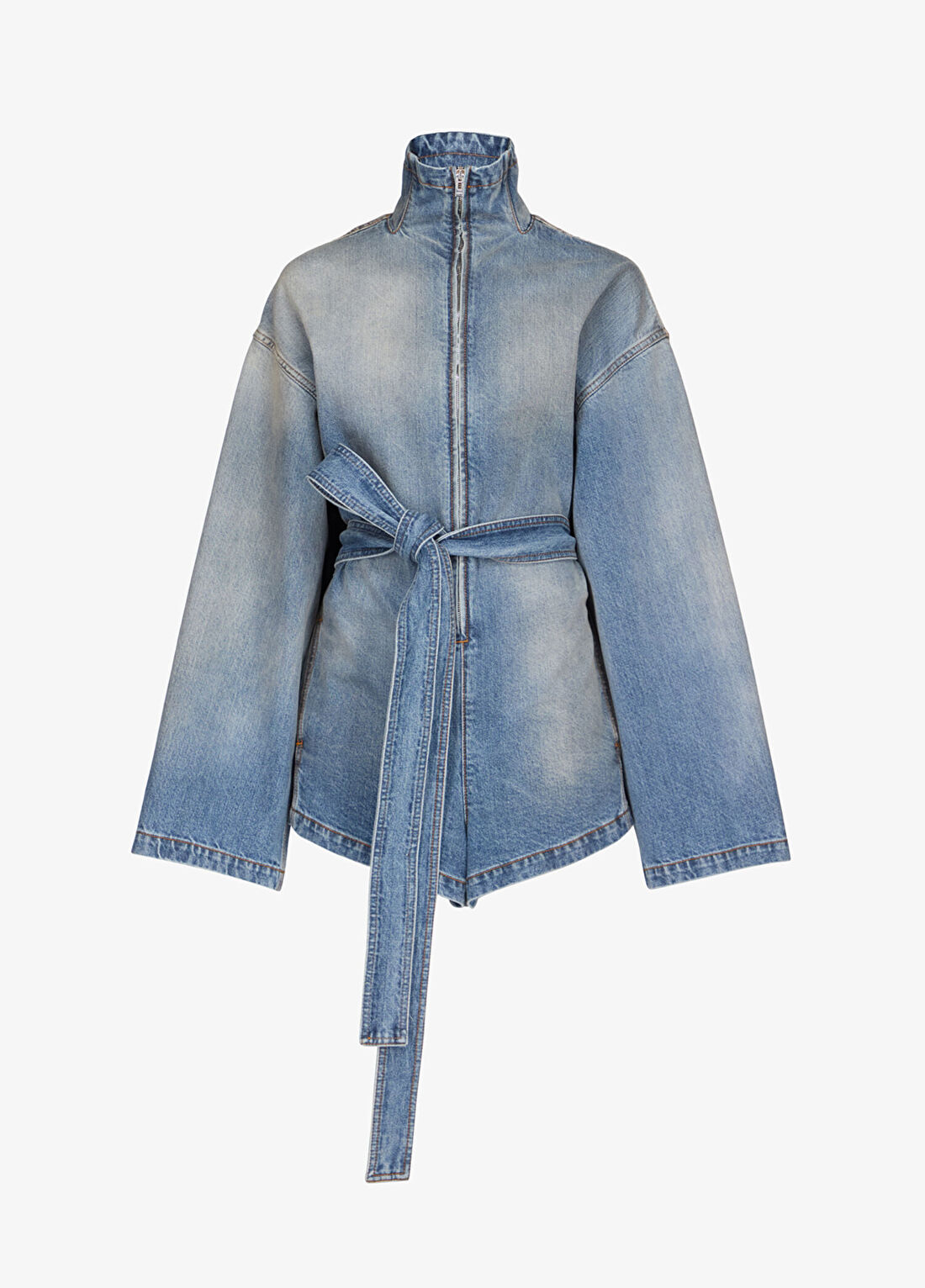 Alaïa Mavi Denim Tulum