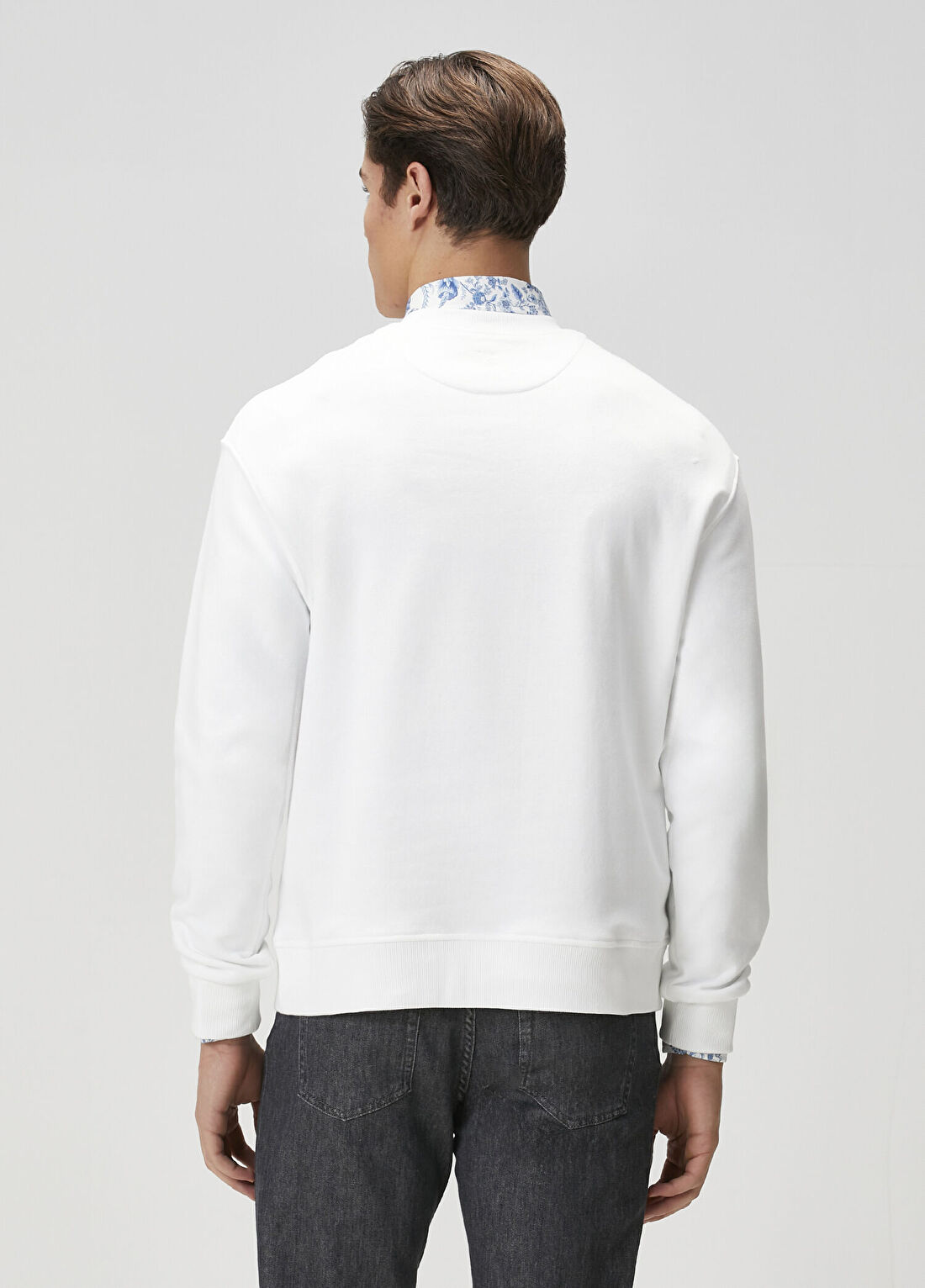 Etro Beyaz Logo Detaylı Sweatshirt görsel 4