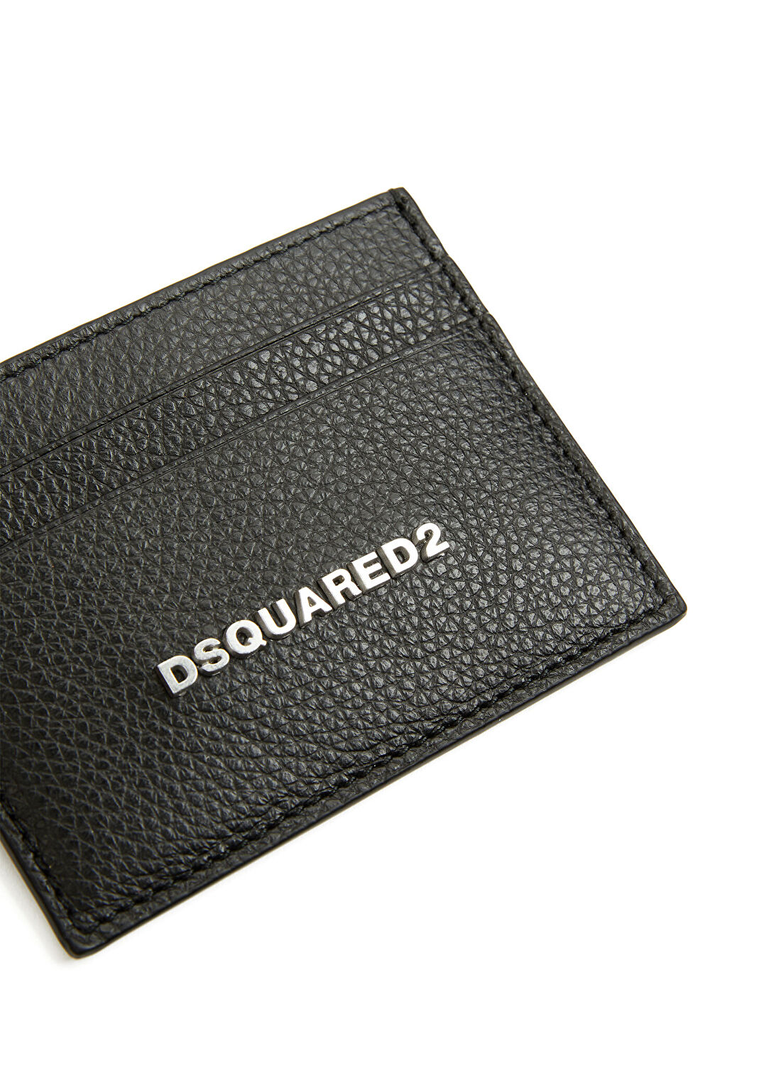 Dsquared2 Siyah Logo Detaylı Erkek Deri Kartlık görsel 3
