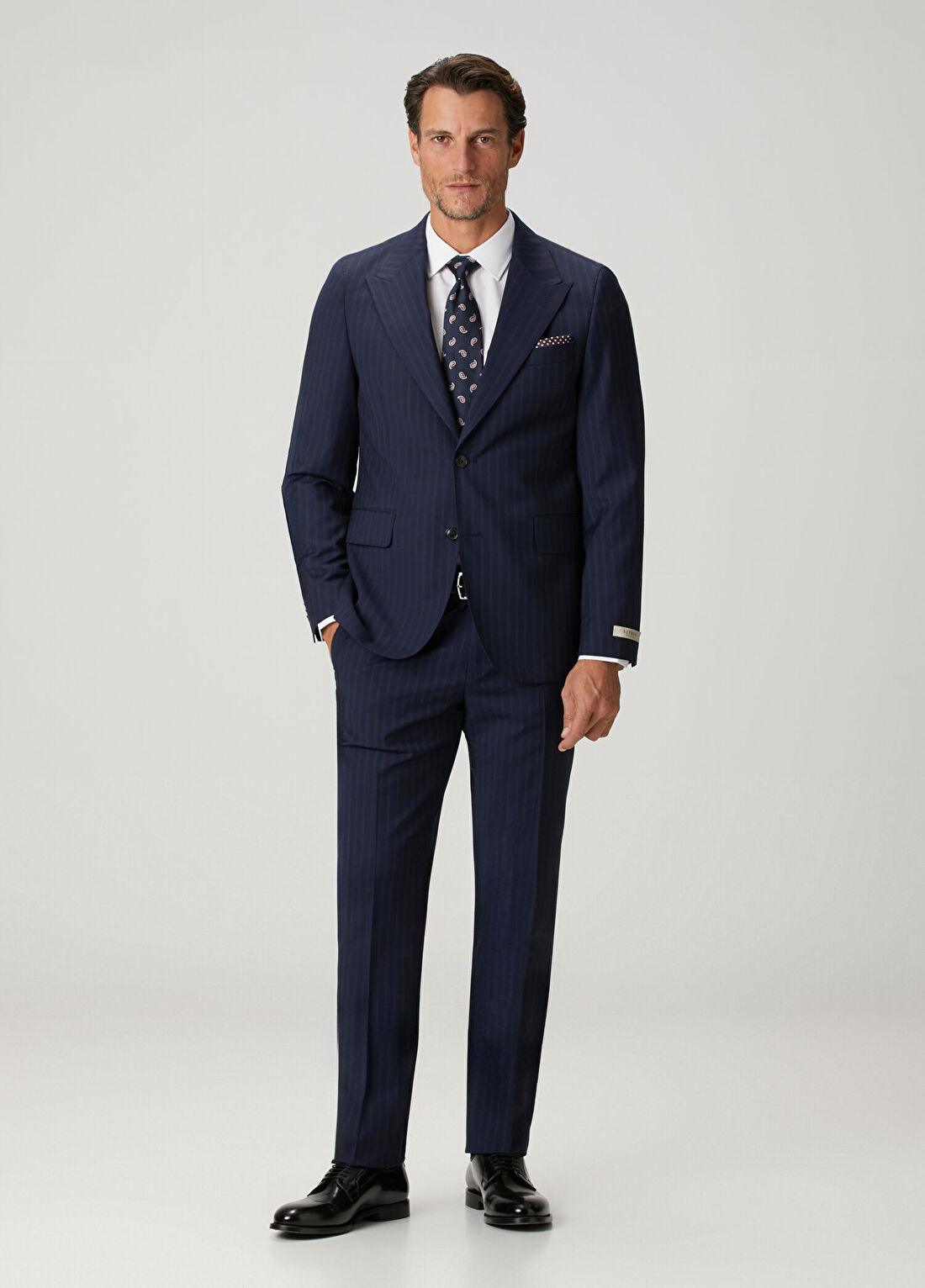 Beymen Collection Custom Fit Modern Yaka Beyaz Gömlek görsel 4