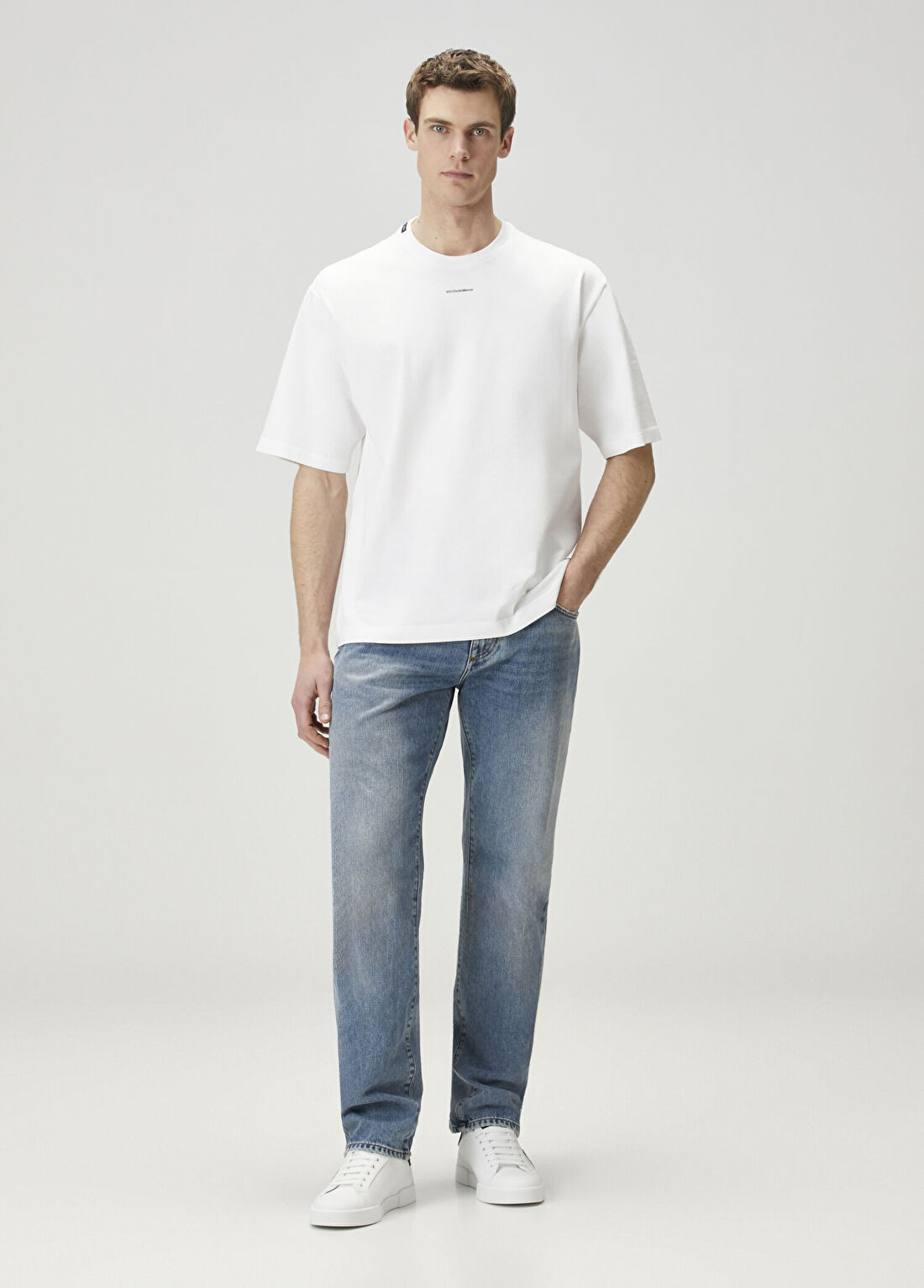 Dolce&Gabbana Açık Mavi Jean Pantolon