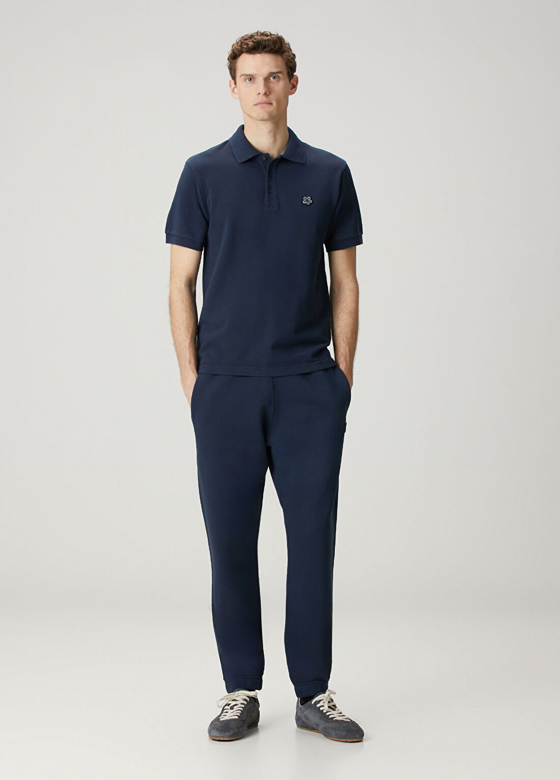 Kenzo Boke Flower Lacivert Jogger Eşofman Altı