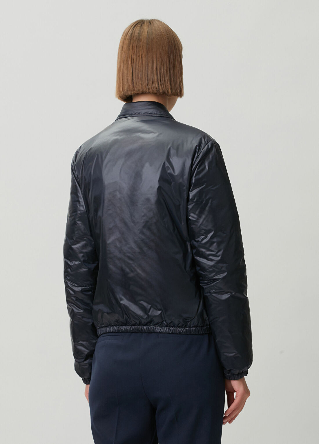 Moncler Koyu Mavi Mont görsel 4