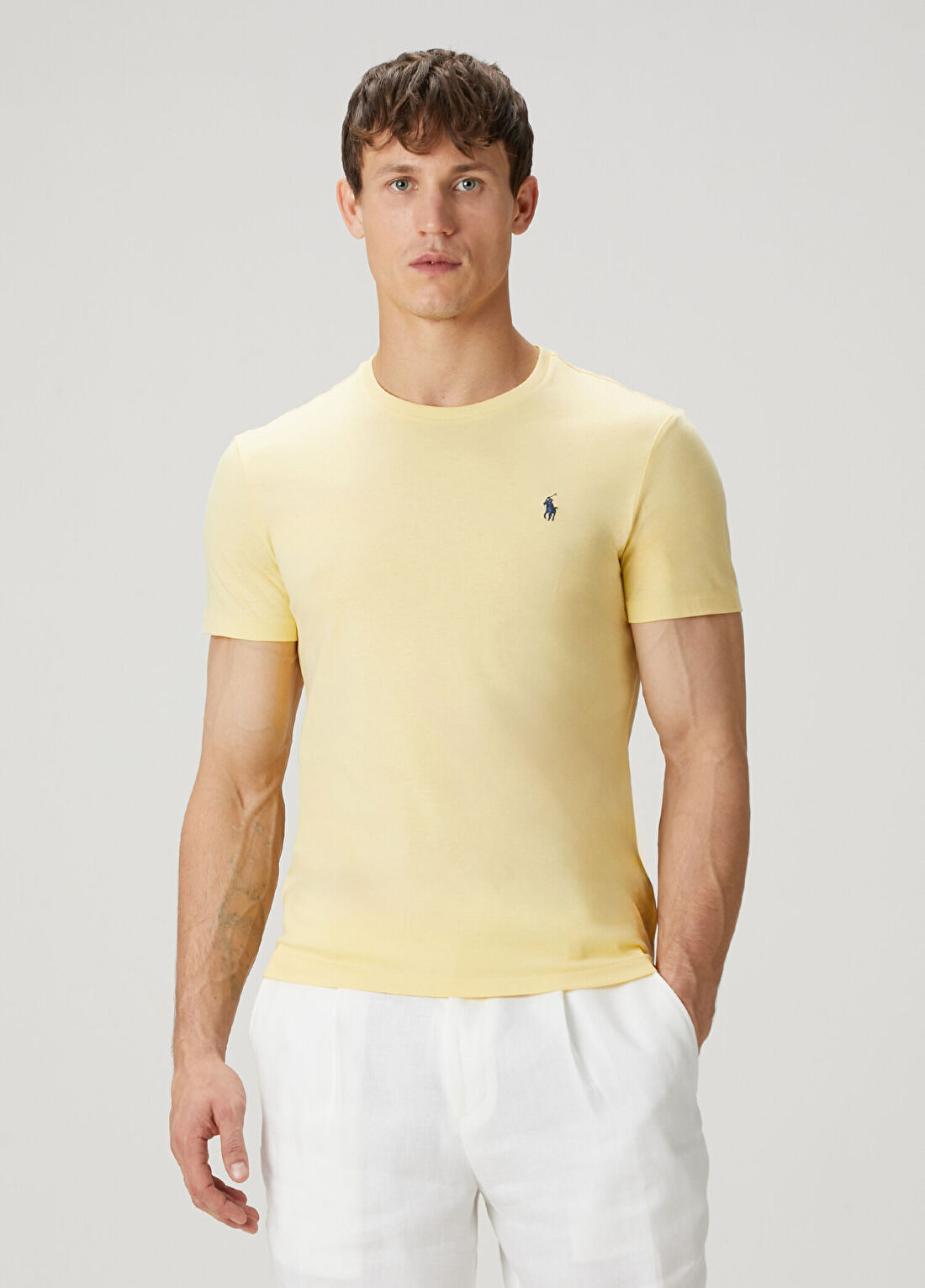 Polo Ralph Lauren Sarı Basic T-shirt