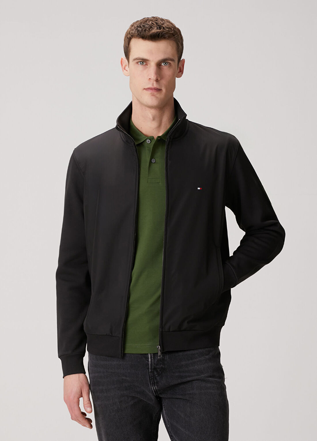Tommy Hilfiger Essential Siyah Sweatshirt