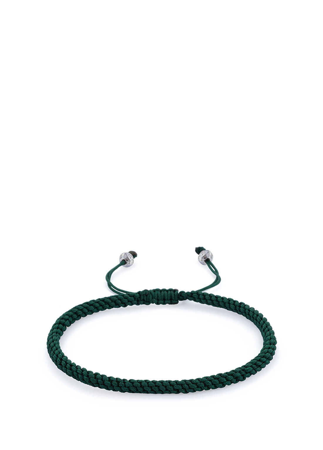 AtolyeWolf Knot Yeşil Erkek Gümüş Bileklik