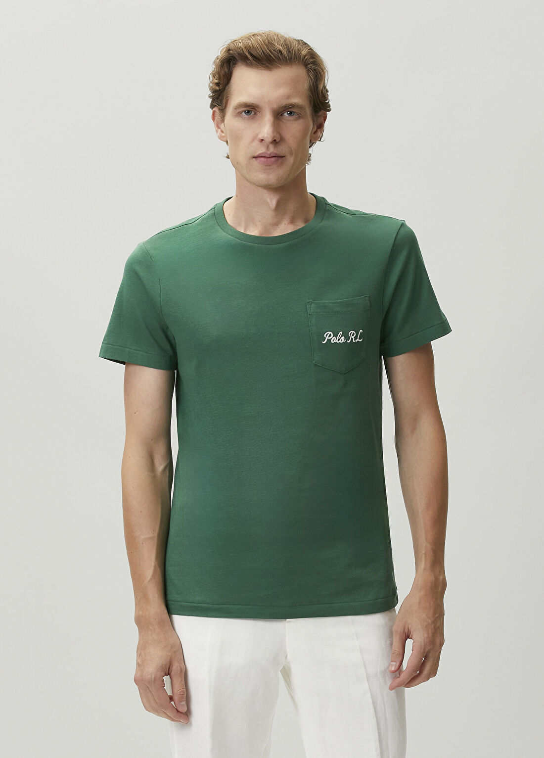 Polo Ralph Lauren Custom Slim Fit Yeşil T-shirt