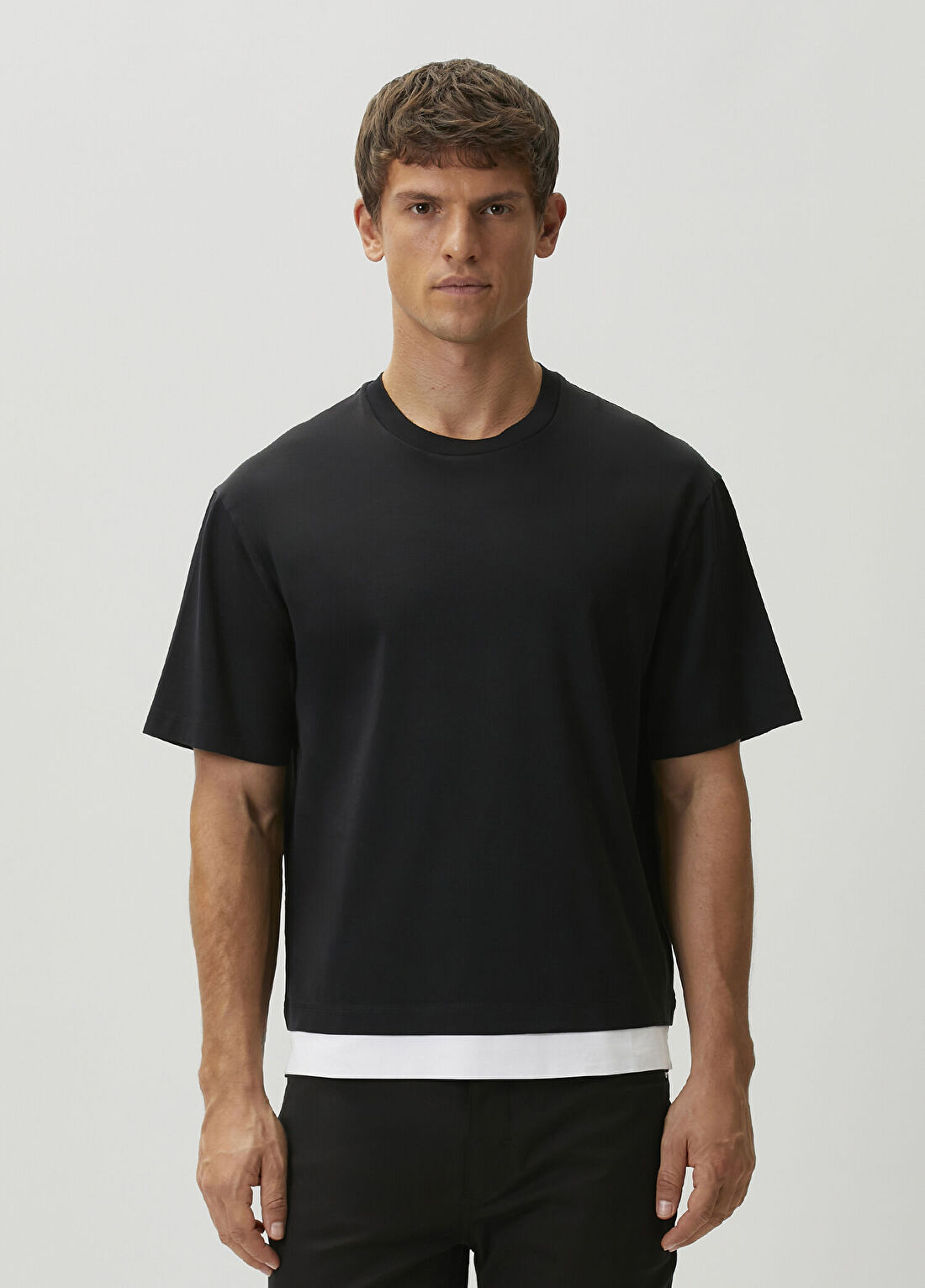 Neil Barrett Slim Siyah T-shirt