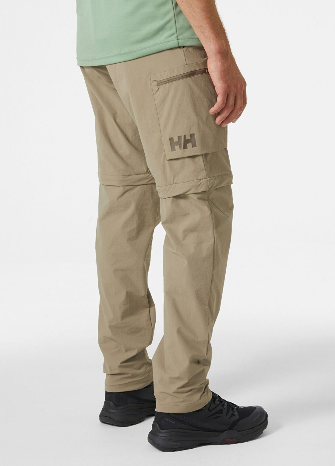 Helly Hansen Brono Softshell Zip Off Bej Erkek Pantolon görsel 3