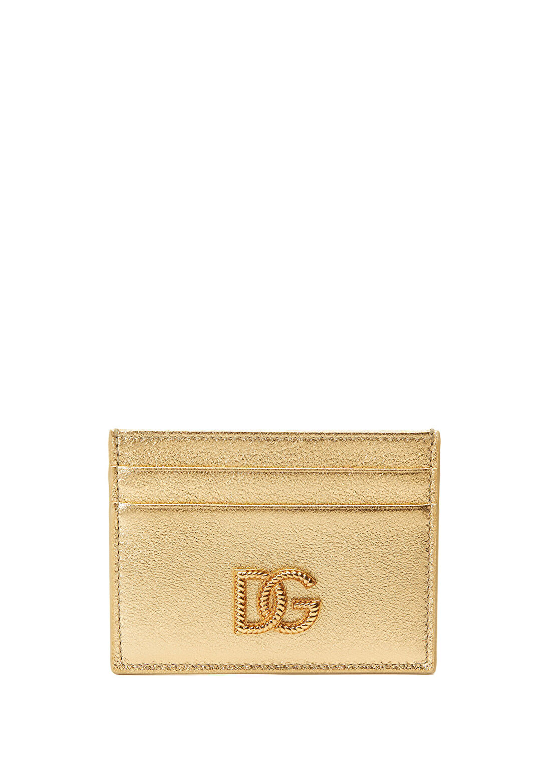 Dolce&Gabbana Sicilian Gold Kadın Deri Kartlık