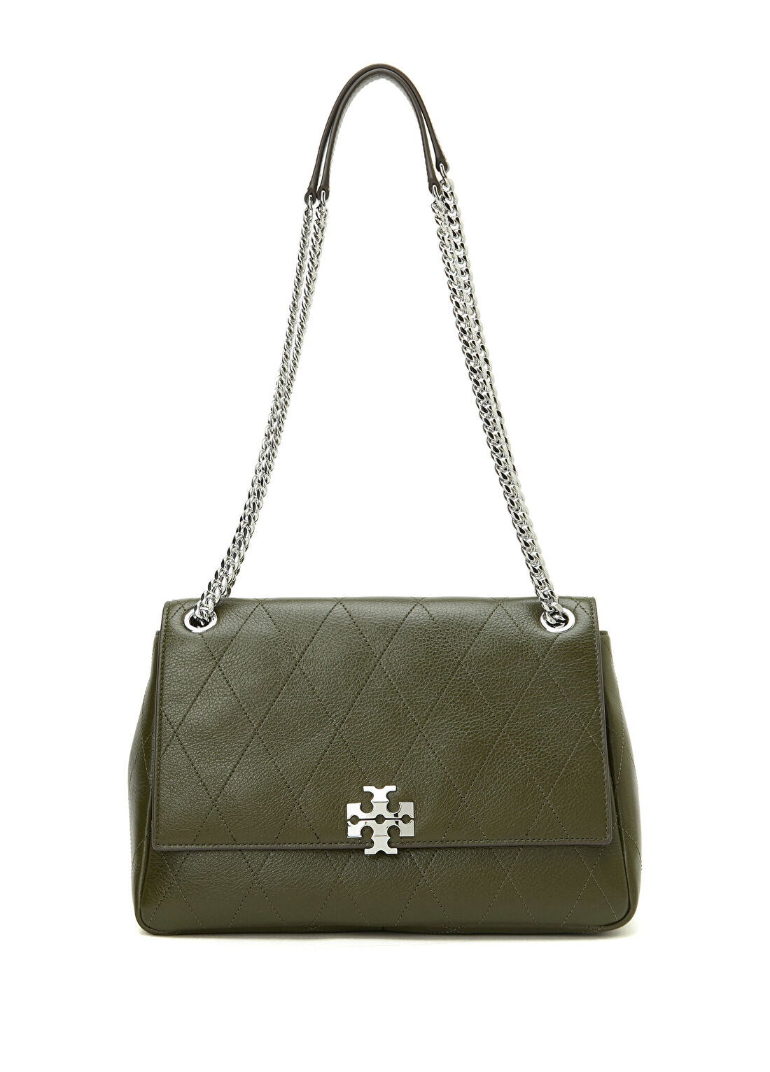 Tory Burch Charlie Haki Kadın Deri Çanta