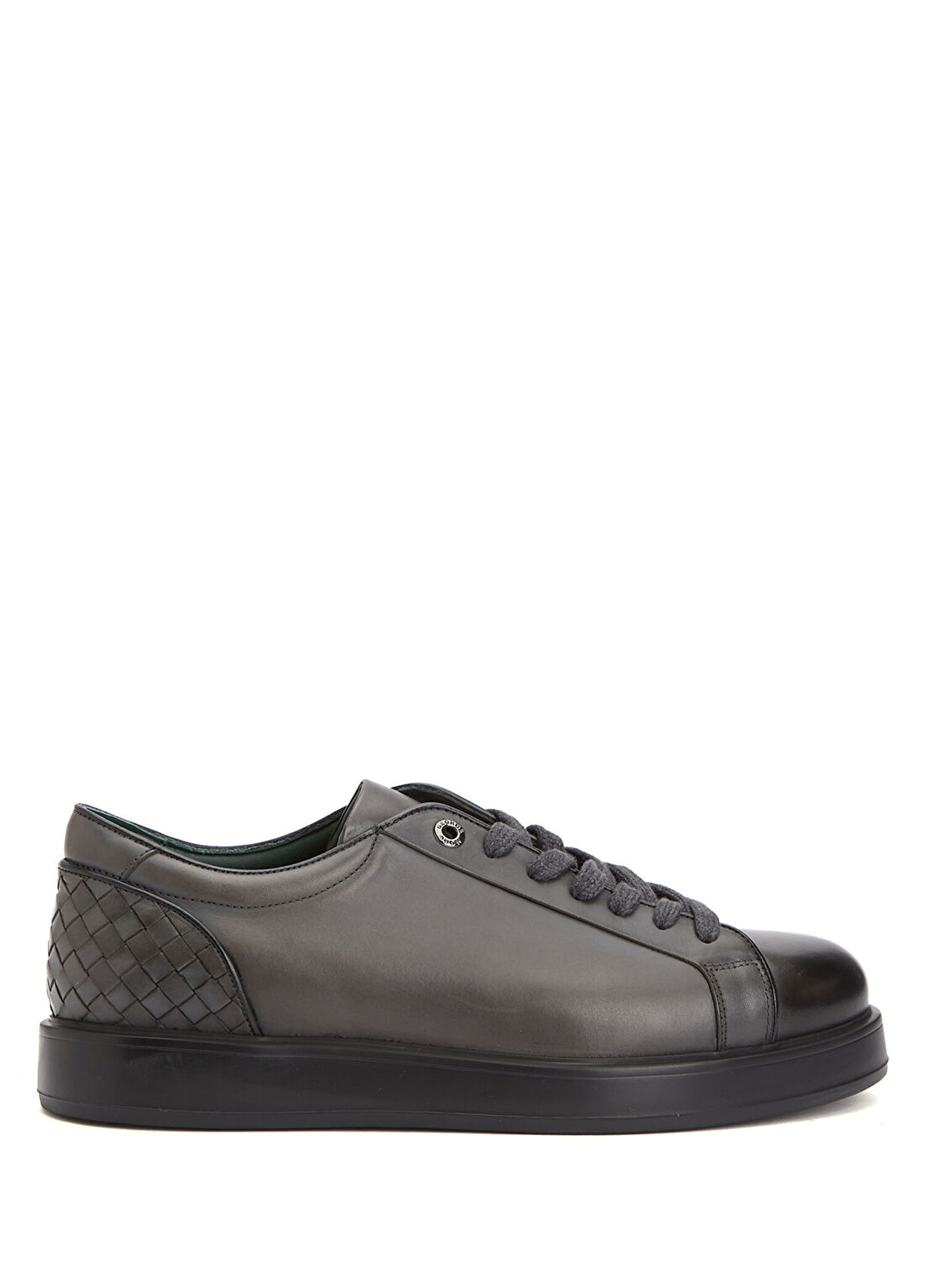 George Hogg Gri Erkek Günlük Rahat Deri Sneaker
