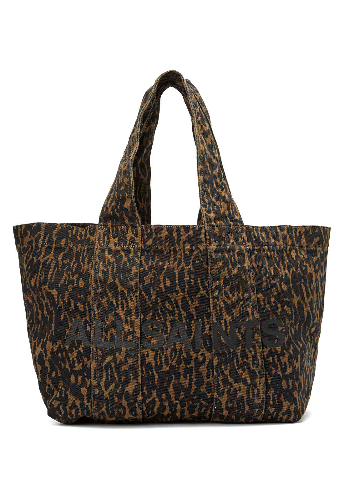 AllSaints Izzy Leopar Kadın Alışveriş Çantası