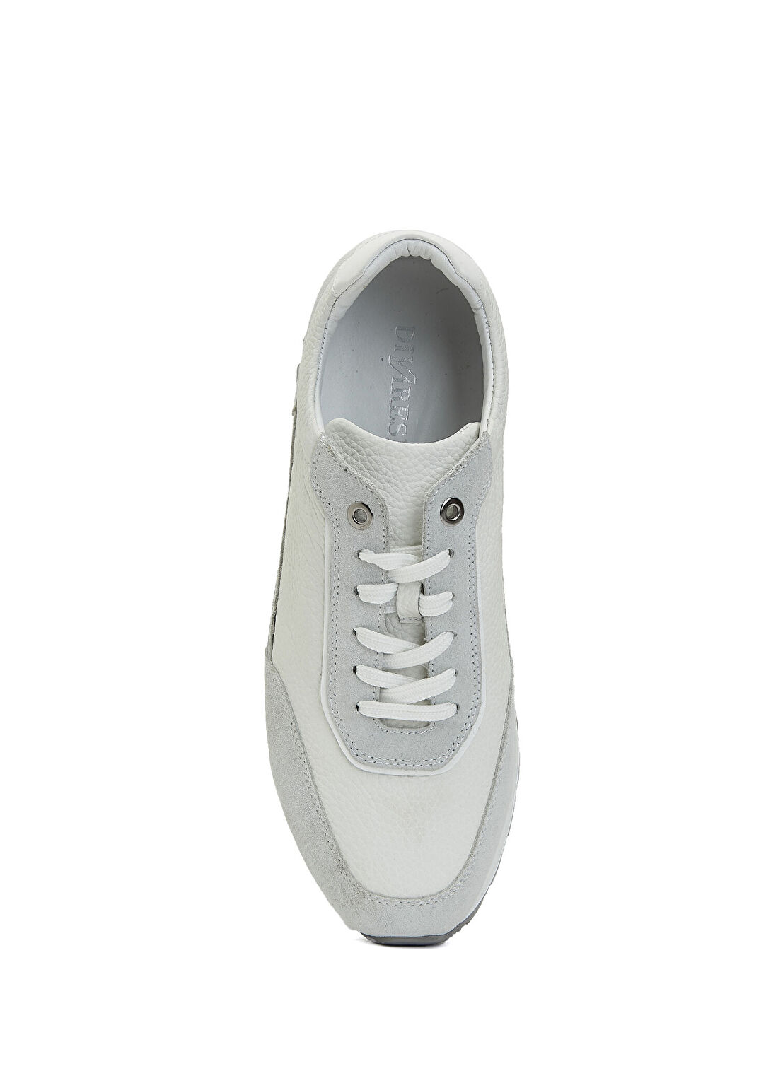 Divarese Beyaz Erkek Deri Sneaker görsel 4