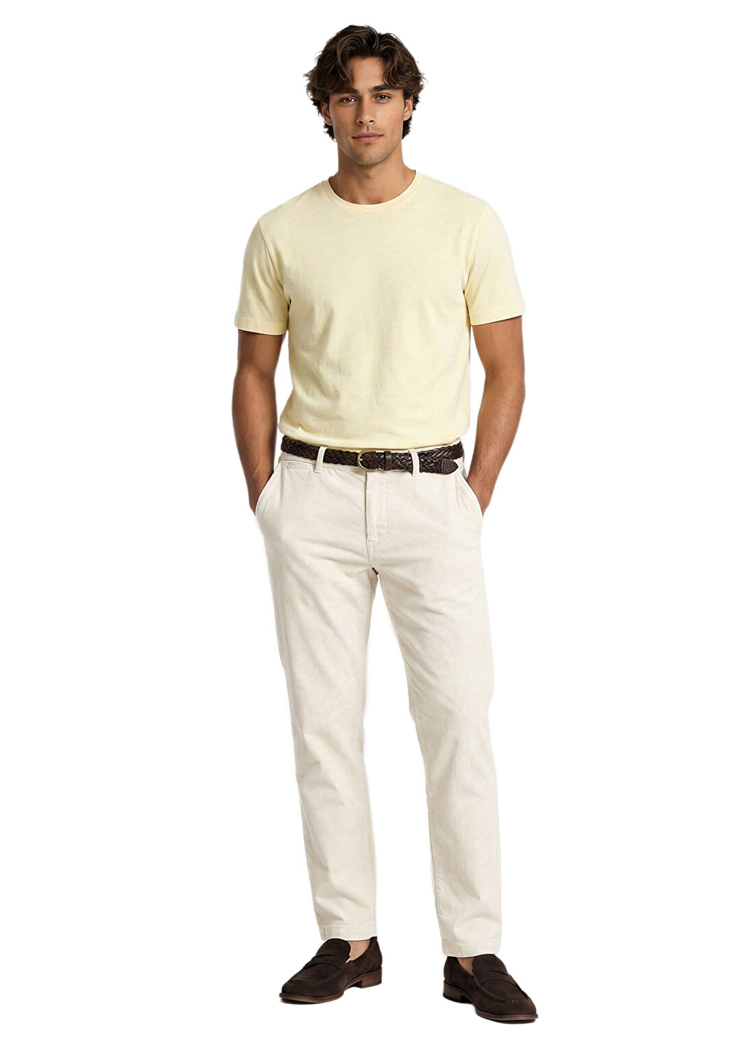 Gant Bej Regular Fit Erkek Pantolon