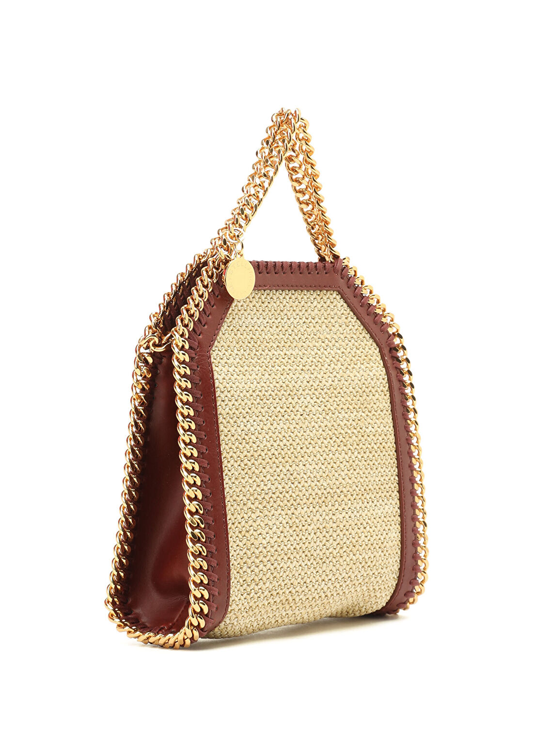 Stella McCartney Falabella Tiny Bordo Ten Kadın Çanta görsel 3