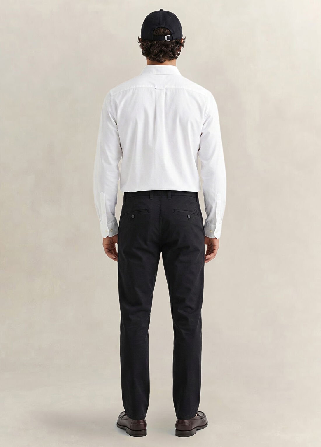 Gant Siyah Slim Fit Erkek Pantolon görsel 2