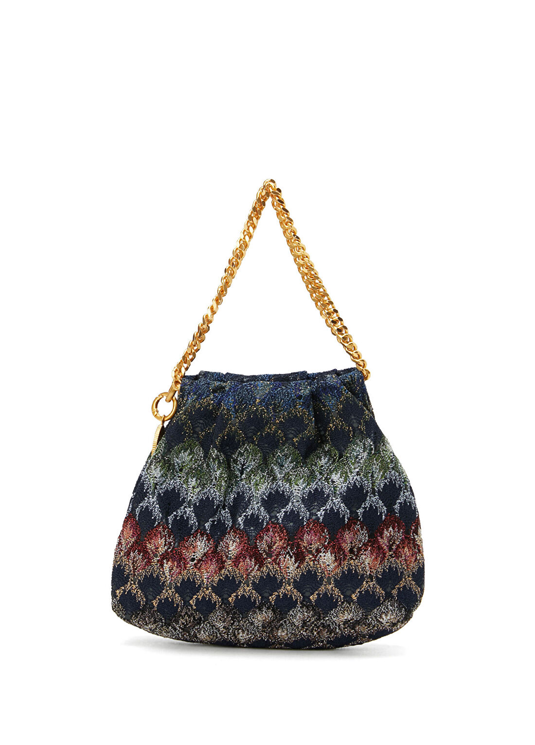 Missoni Drawstring Lacivert Kadın Çanta görsel 4