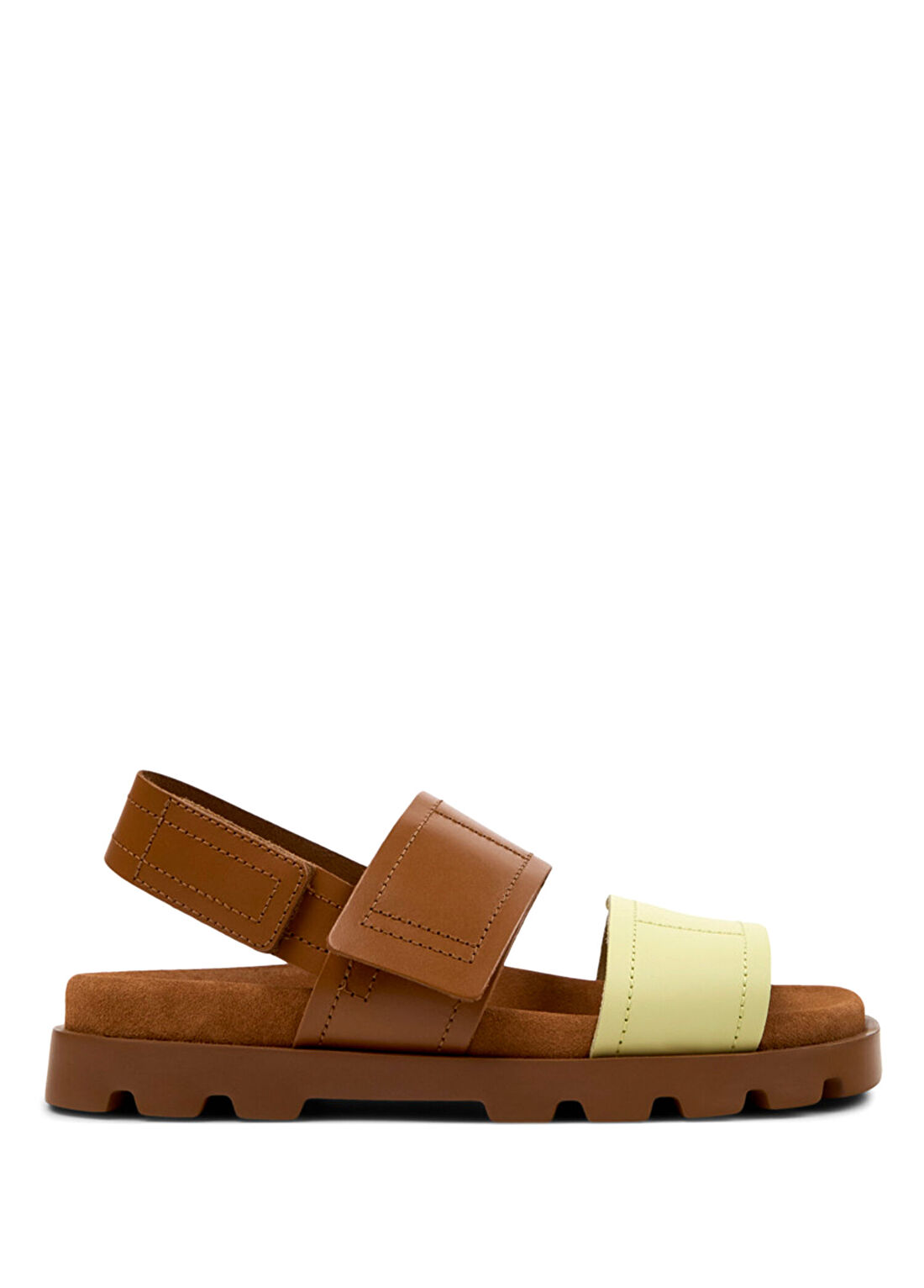 Camper Brutus Sandal Renkli Deri Kadın Sandalet K201323-017
