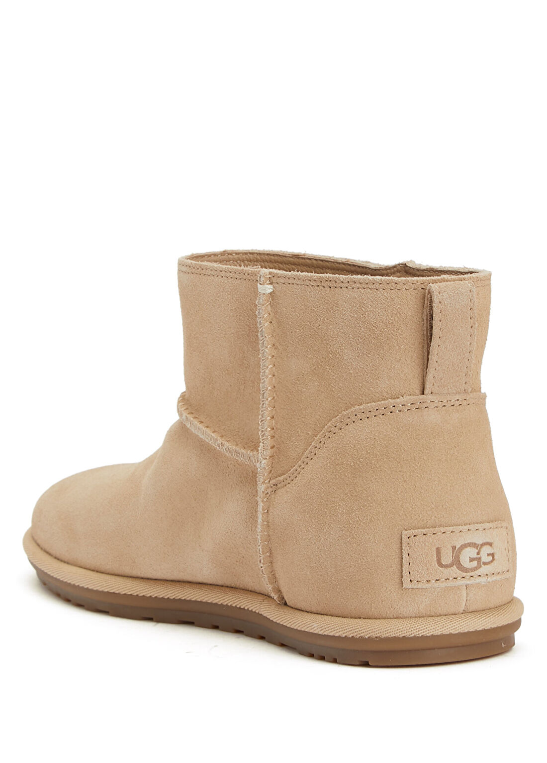 Ugg Classic Mini Deconstructed Kum Kadın Deri Bot görsel 3