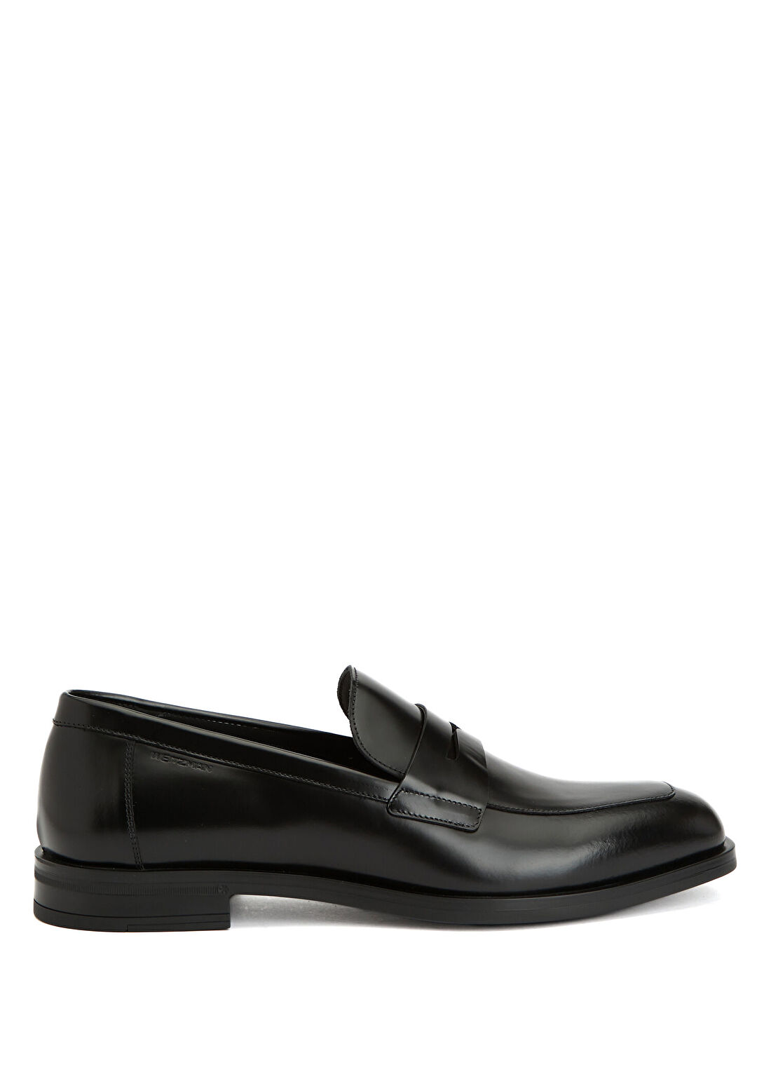 Stuart Weitzman Siyah Erkek Deri Loafer
