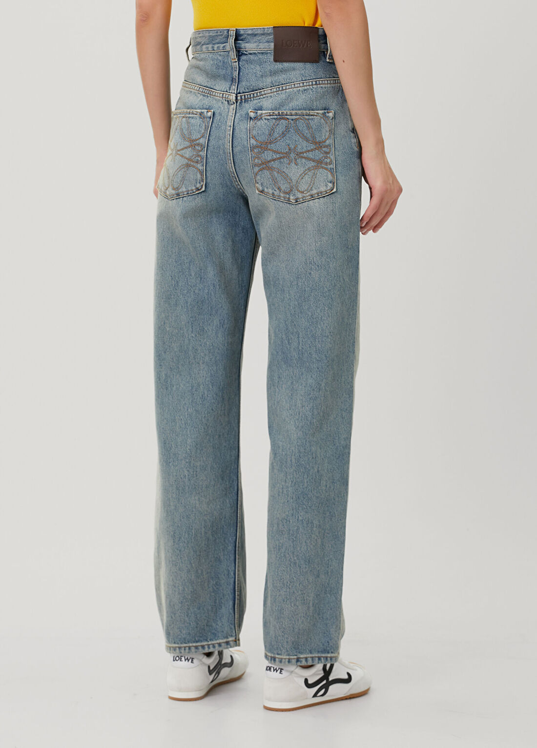 Loewe Mavi Jean Pantolon görsel 4