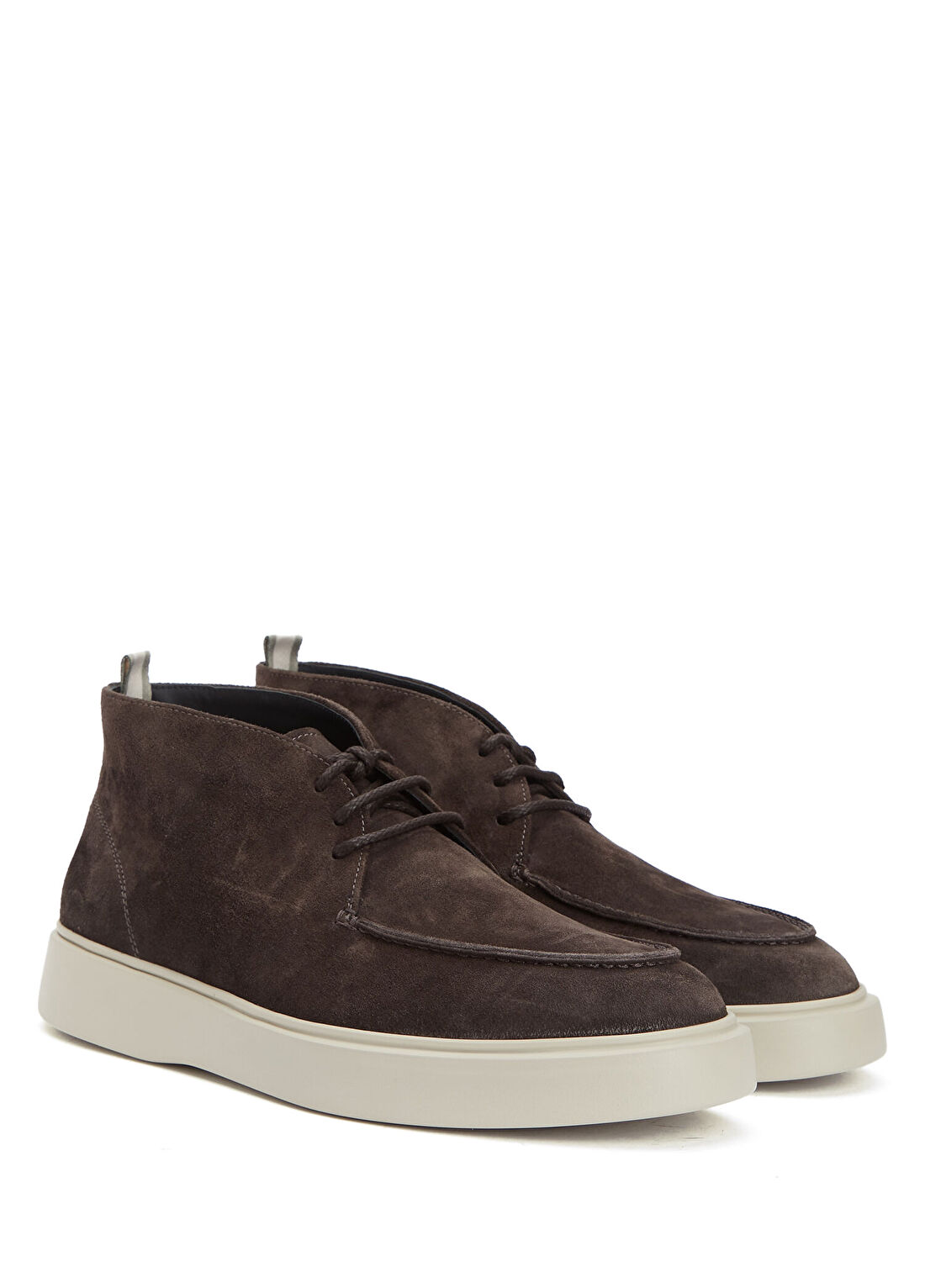 Officine Creative Kahverengi Erkek Nubuk Sneaker görsel 2