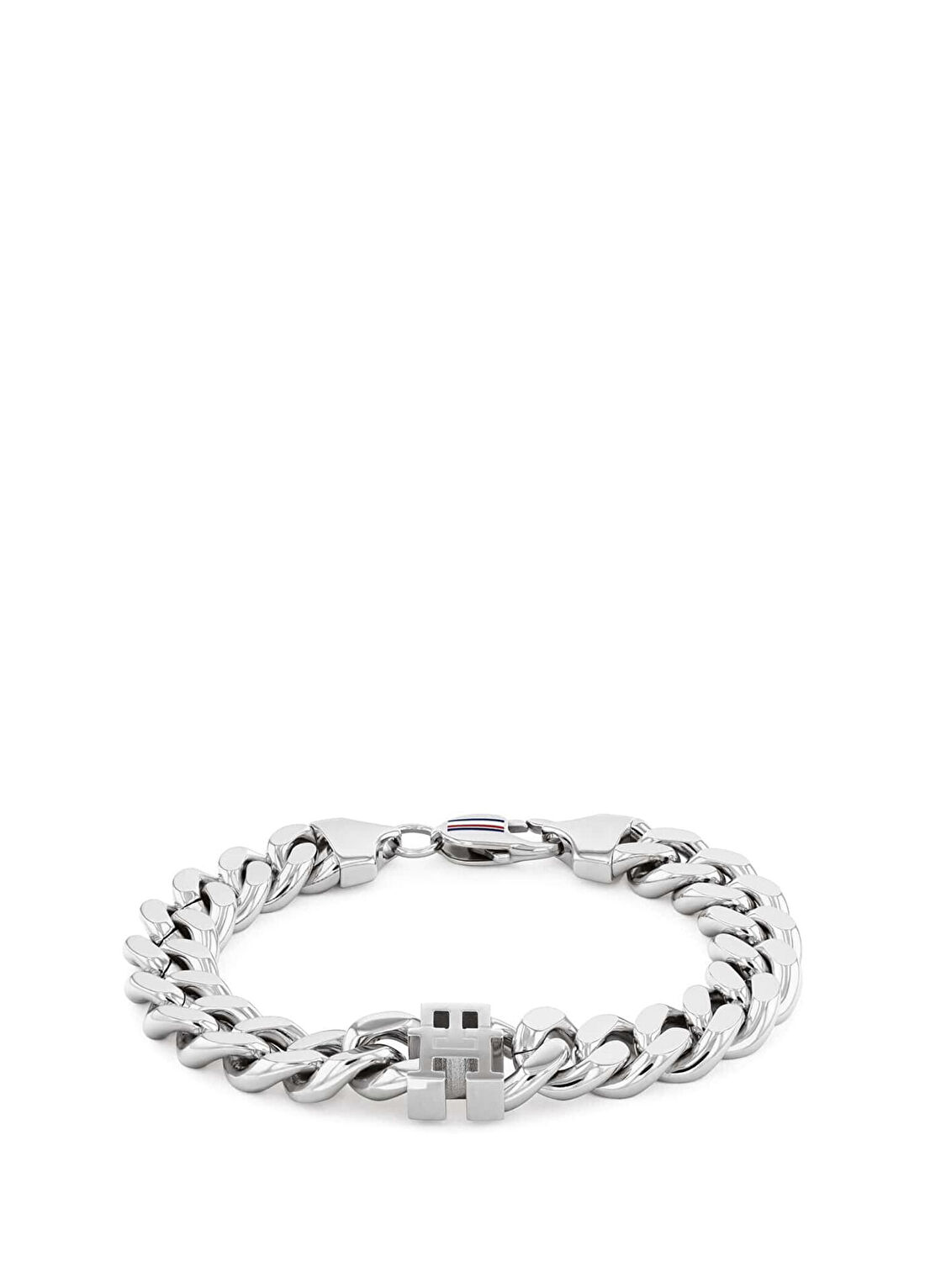 Tommy Hilfiger THJ2790664 Metalik Gri Çelik Erkek Bileklik