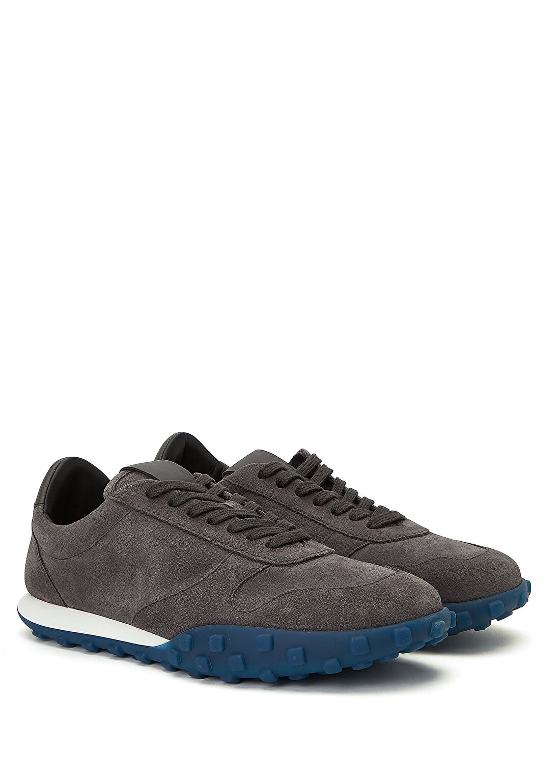 Jil Sander Moon Kahverengi Erkek Deri Sneaker görsel 2