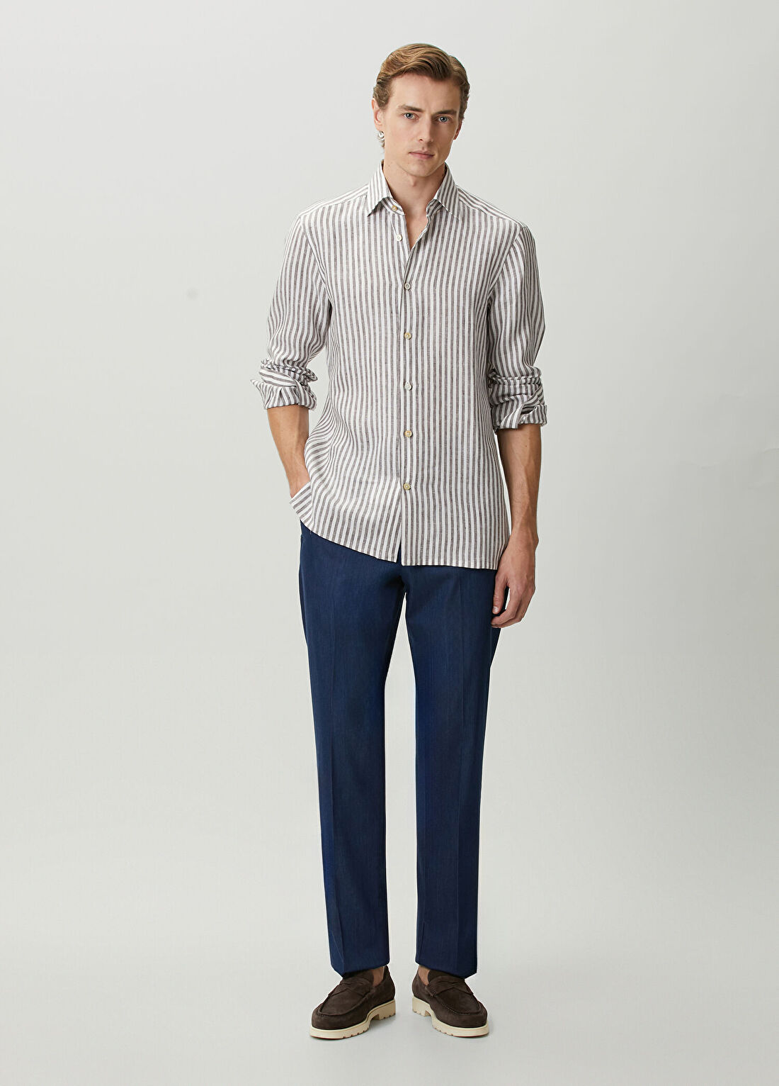 Kiton Mavi Pantolon