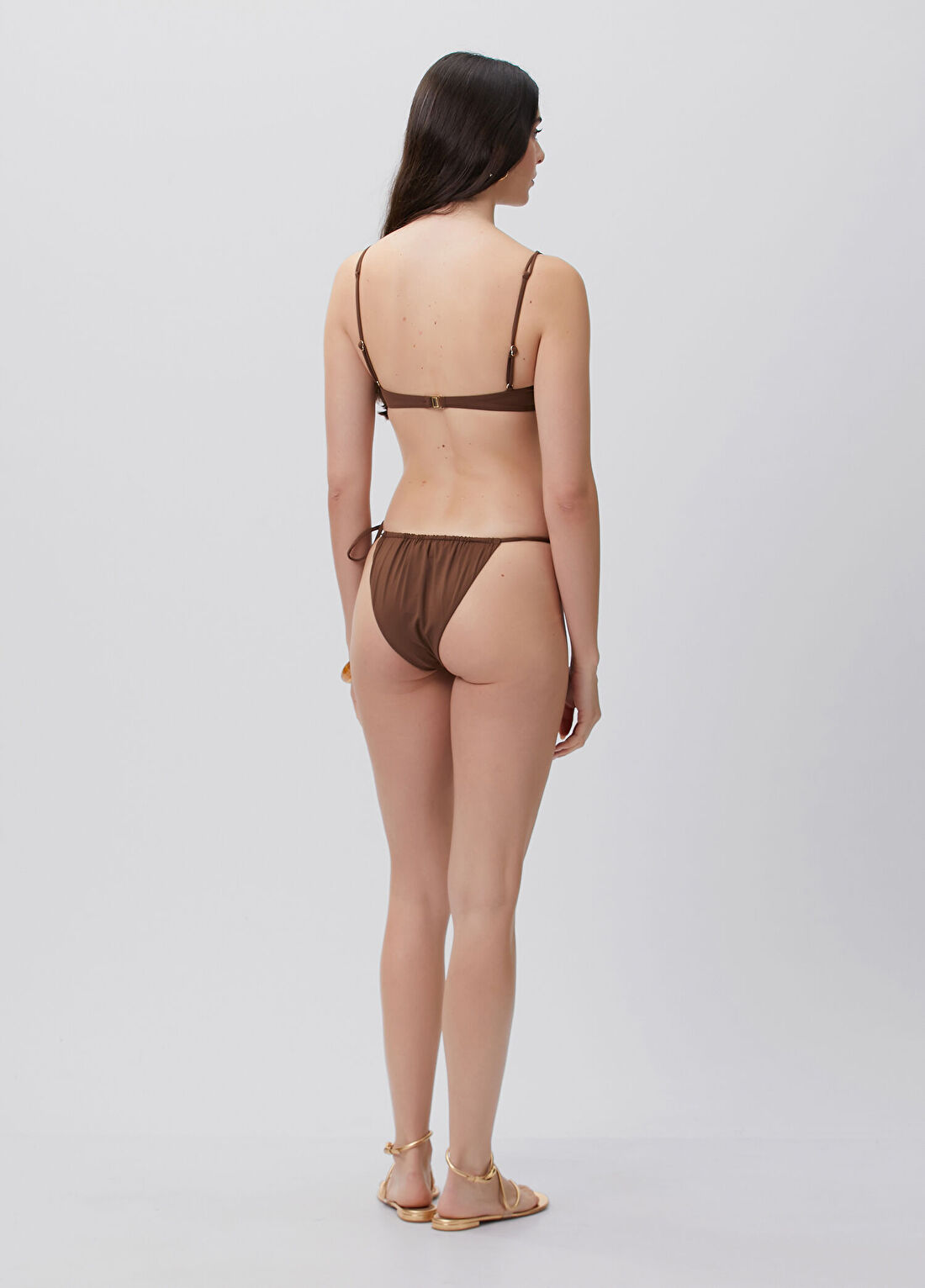 Maliluha Swimwear Mambo Kahverengi Bikini Takımı görsel 4