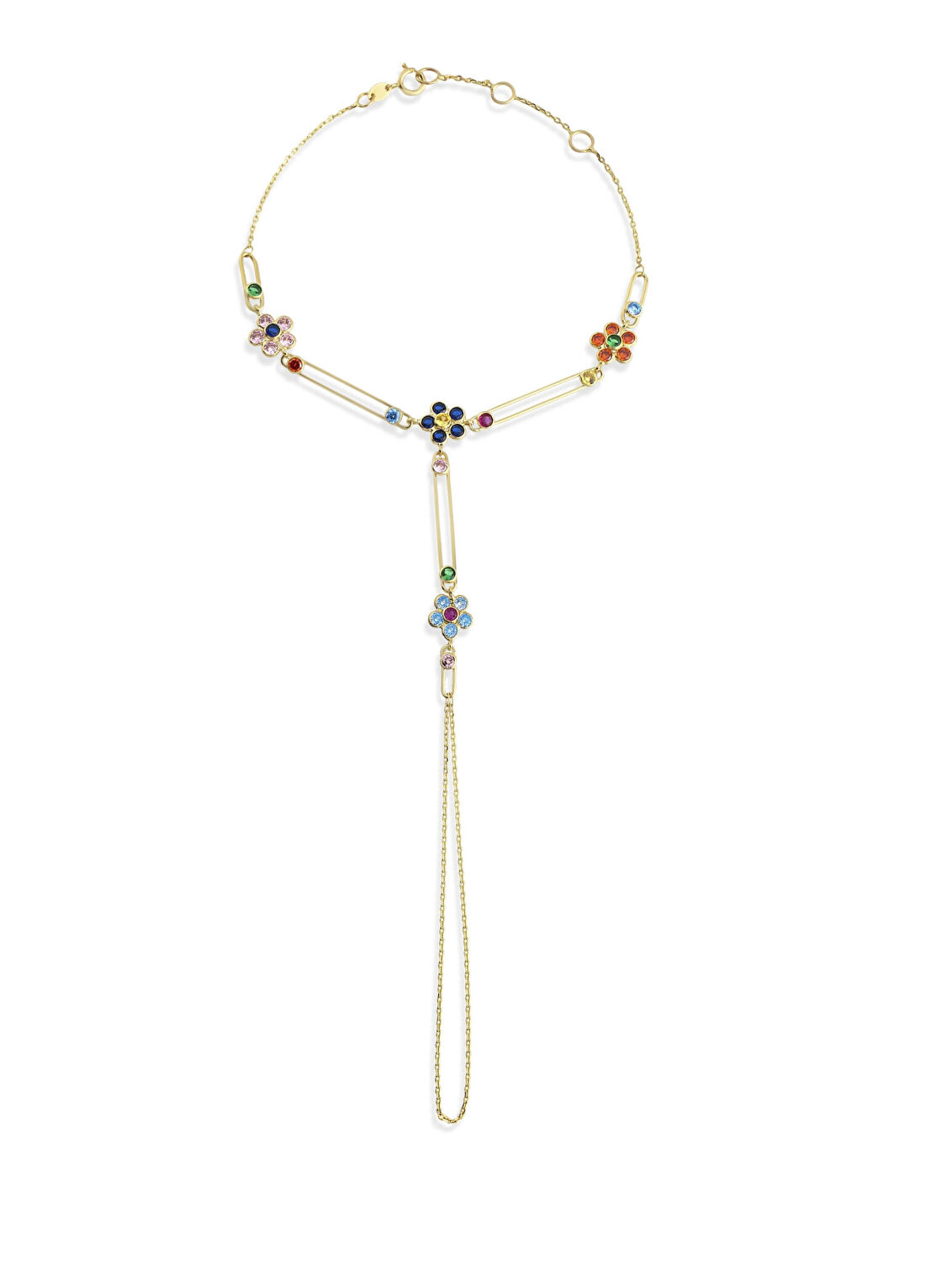 Orena Jewelry Garden Paperclip 14 Ayar Altın Kadın Şahmeran