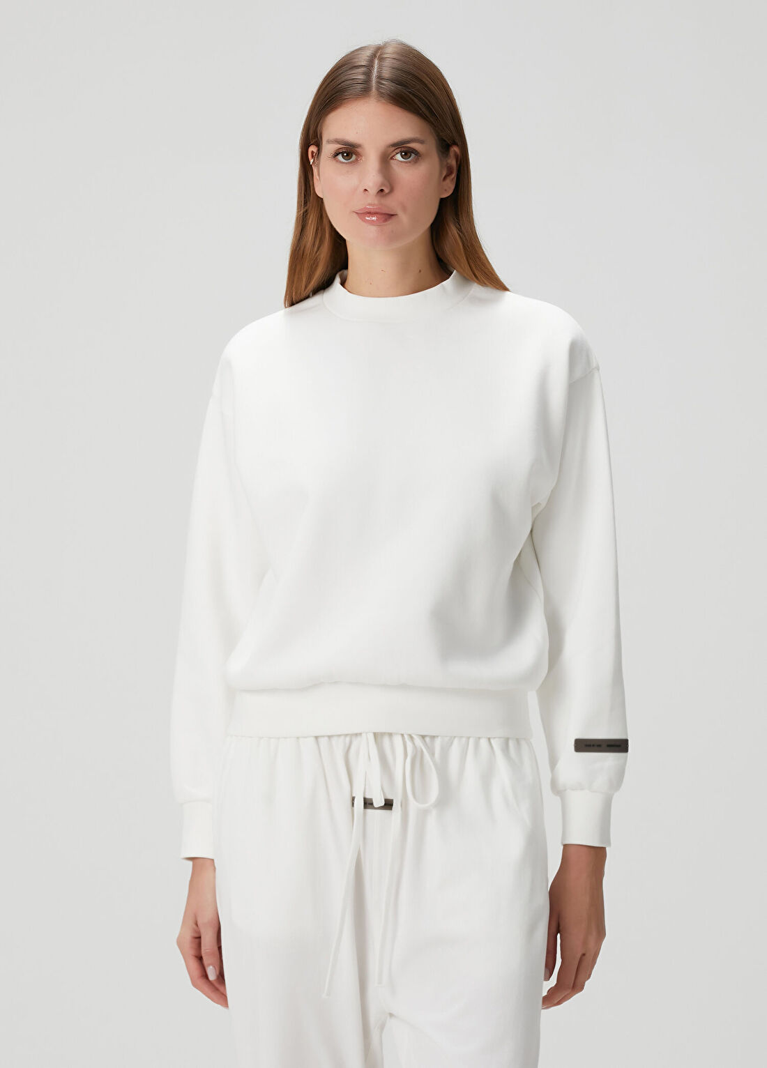Fear Of God Essentials Beyaz Sweatshirt