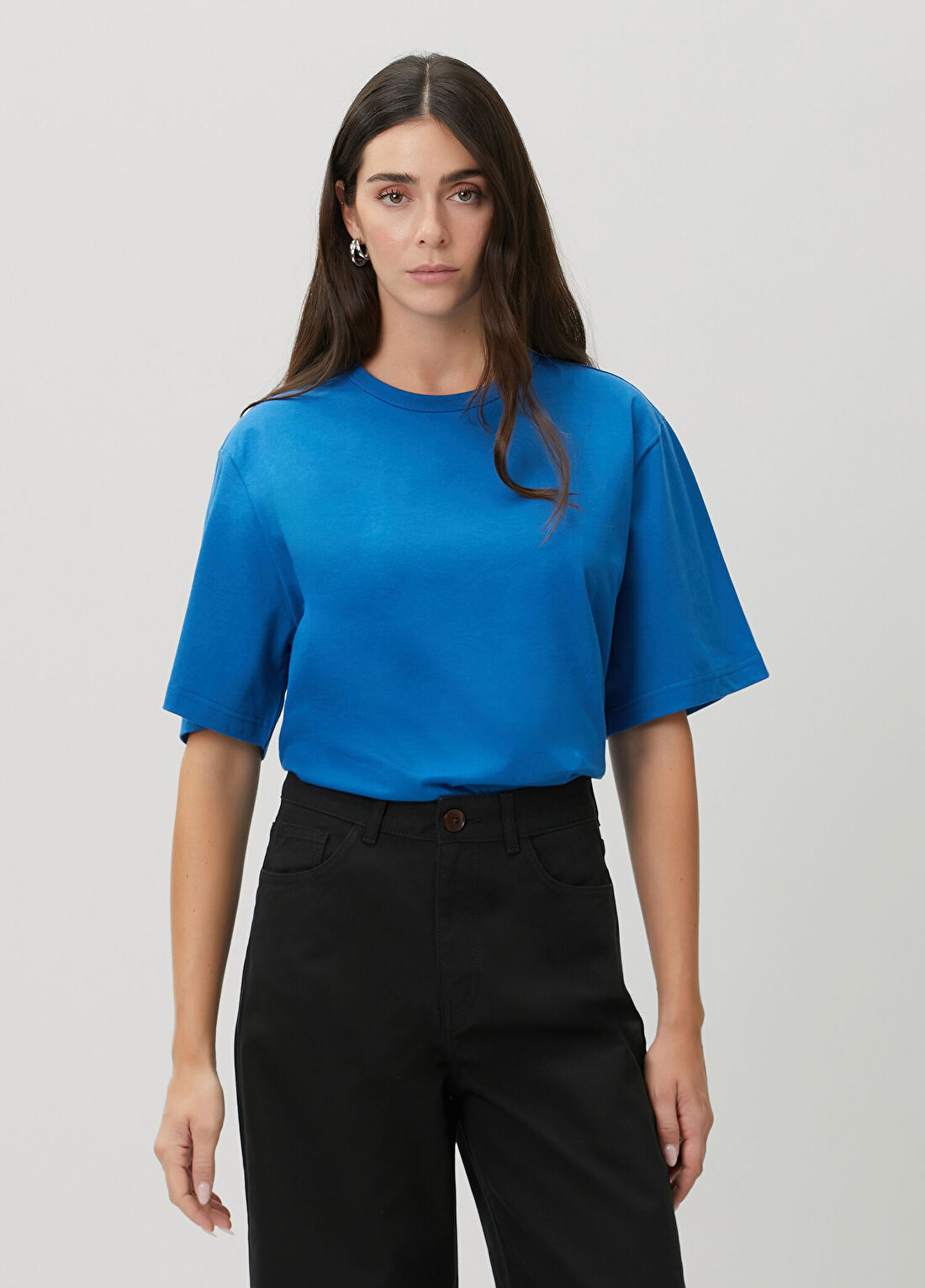 Skall Mavi T-shirt