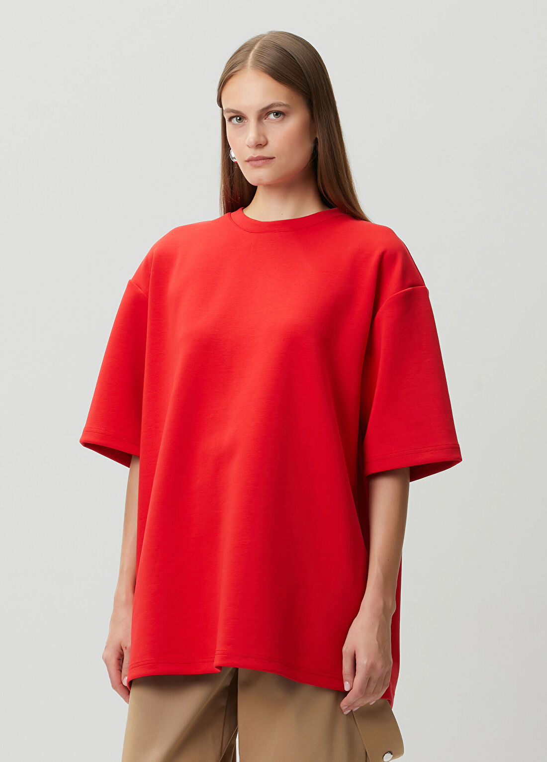 The Garment TG Bow Tee Kırmızı T-shirt görsel 3