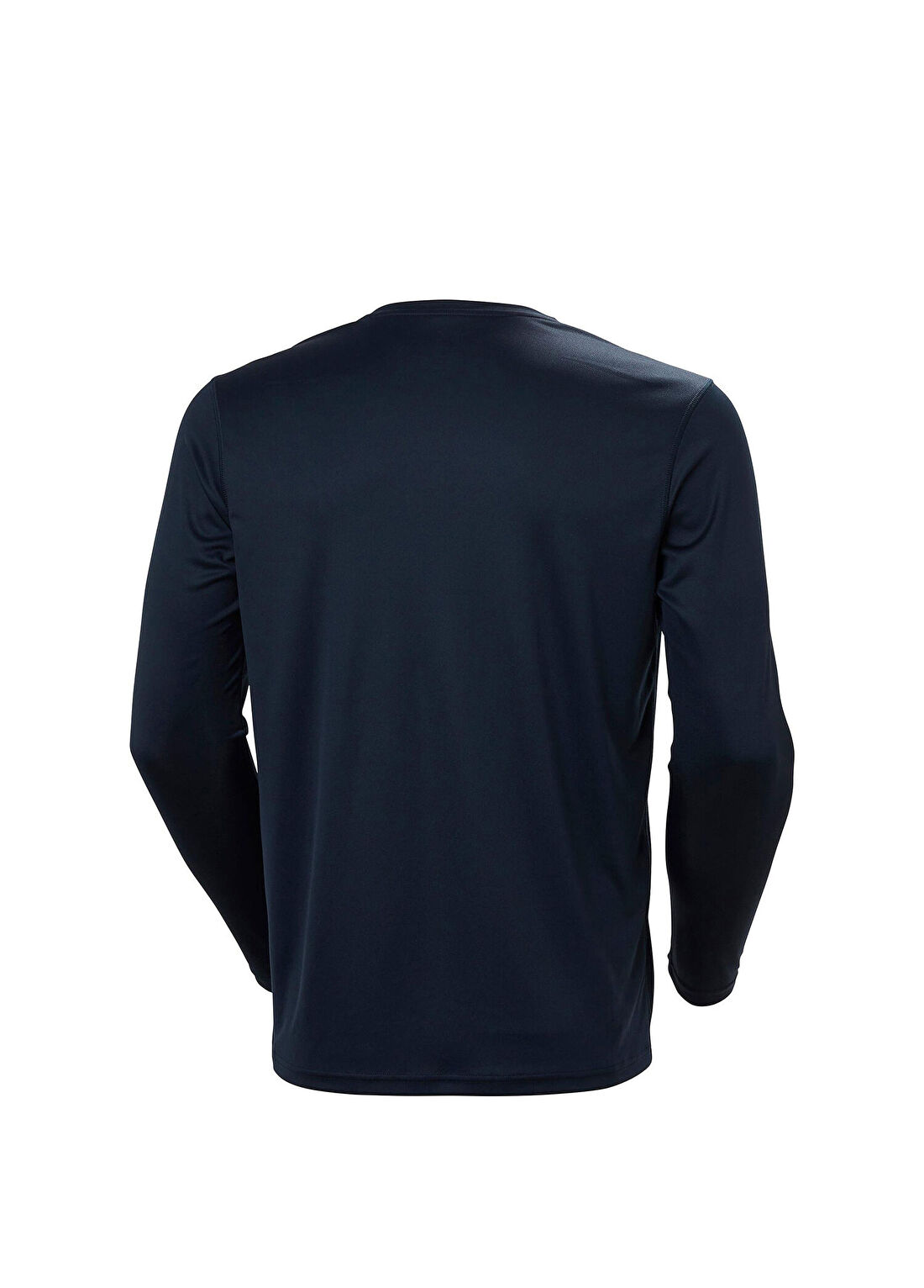 Helly Hansen Hh Tech Crew Ls 2.0 Uv Navy Uzun Kollu Erkek Spor Sweatshirt görsel 2