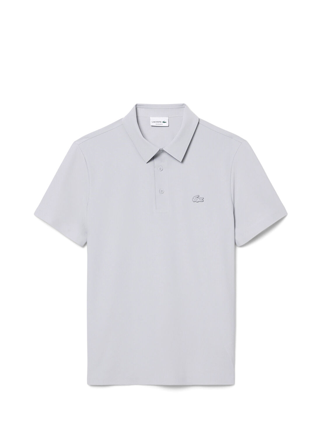 Lacoste Gri Regular Fit Commuter Polo Yaka Kısa Kollu Erkek T-Shirt görsel 4