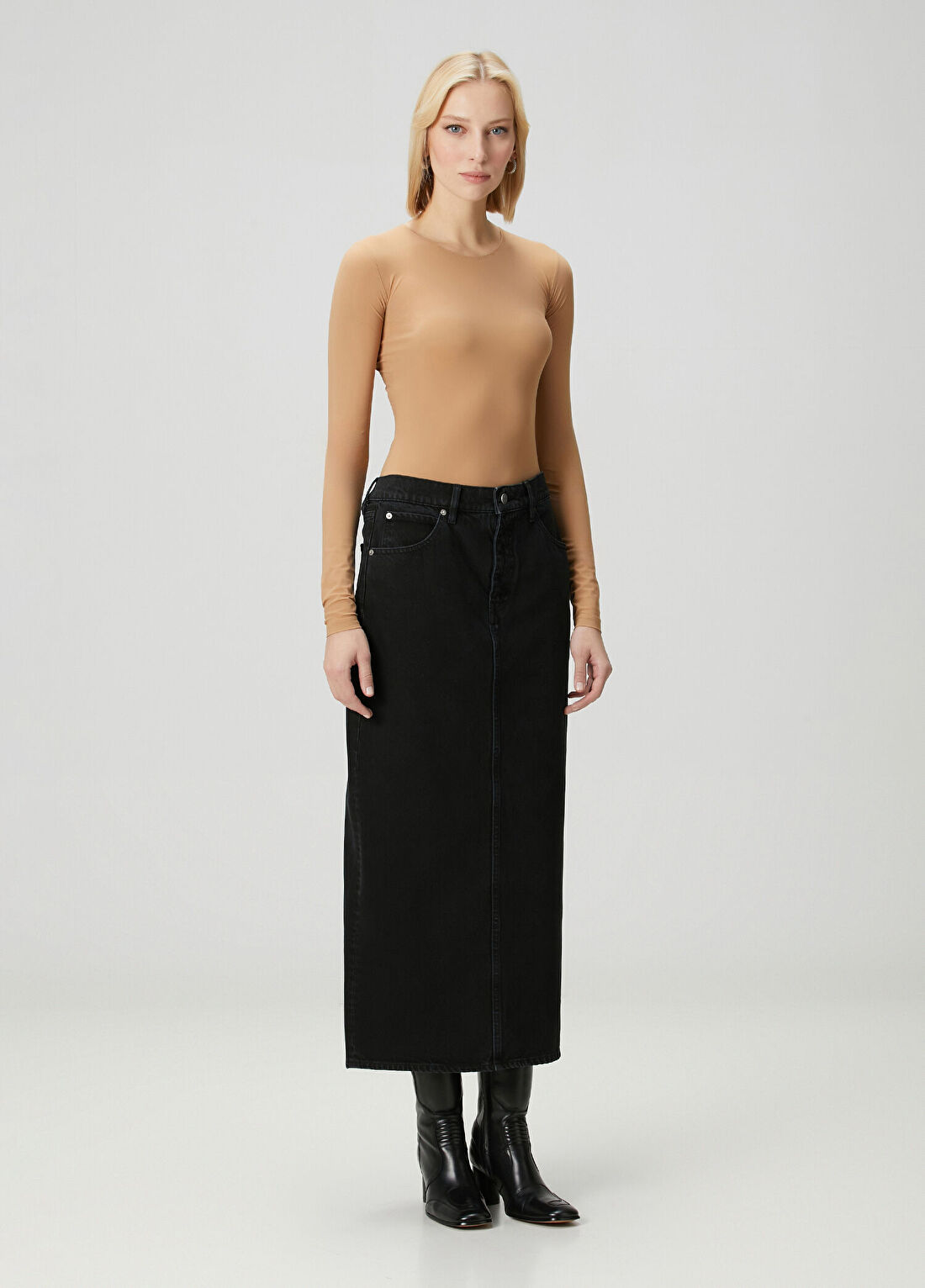 MM6 Maison Margiela Bej Body görsel 2